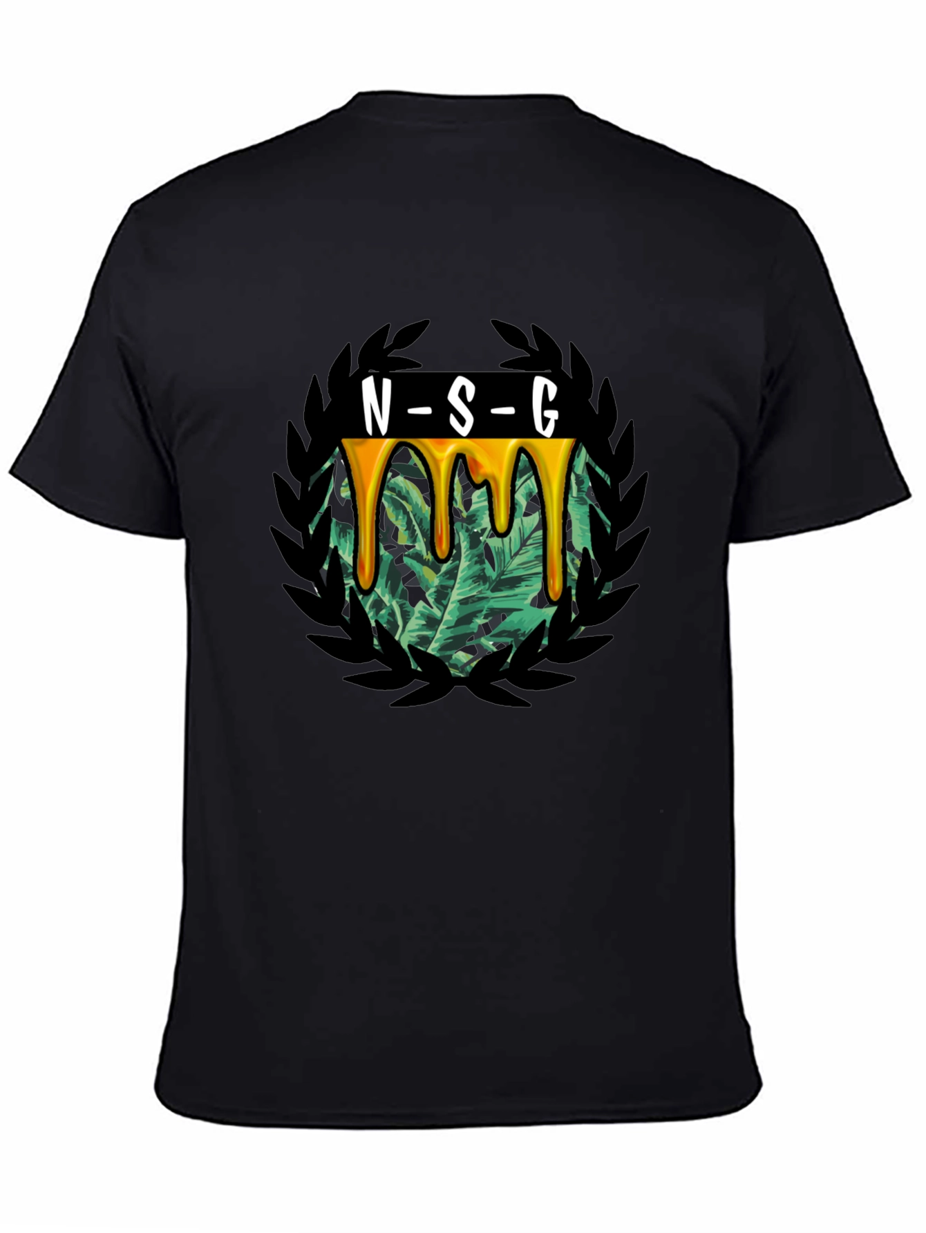 NSG Graphic Print T-Shirt - Black