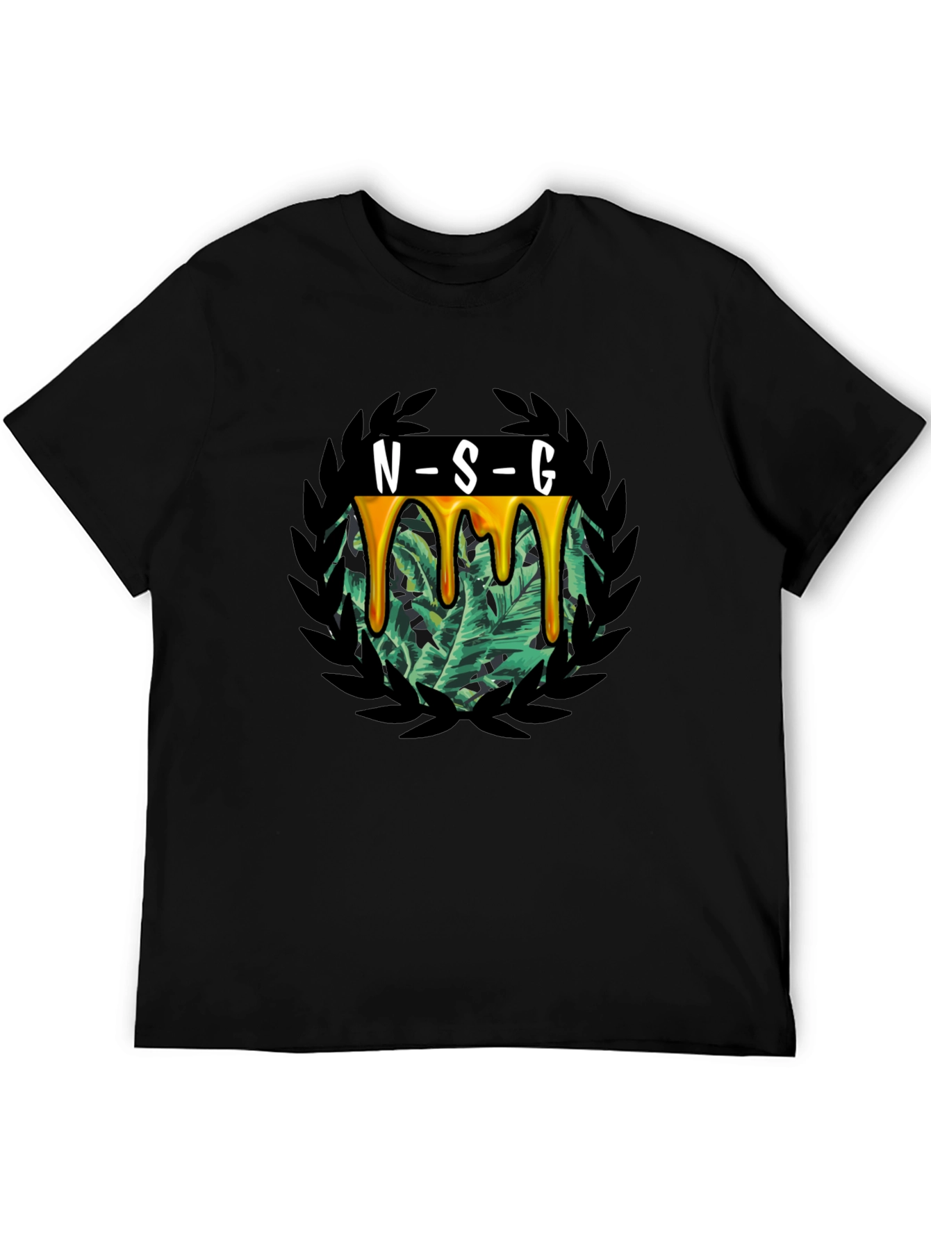 NSG Graphic Print T-Shirt - Black