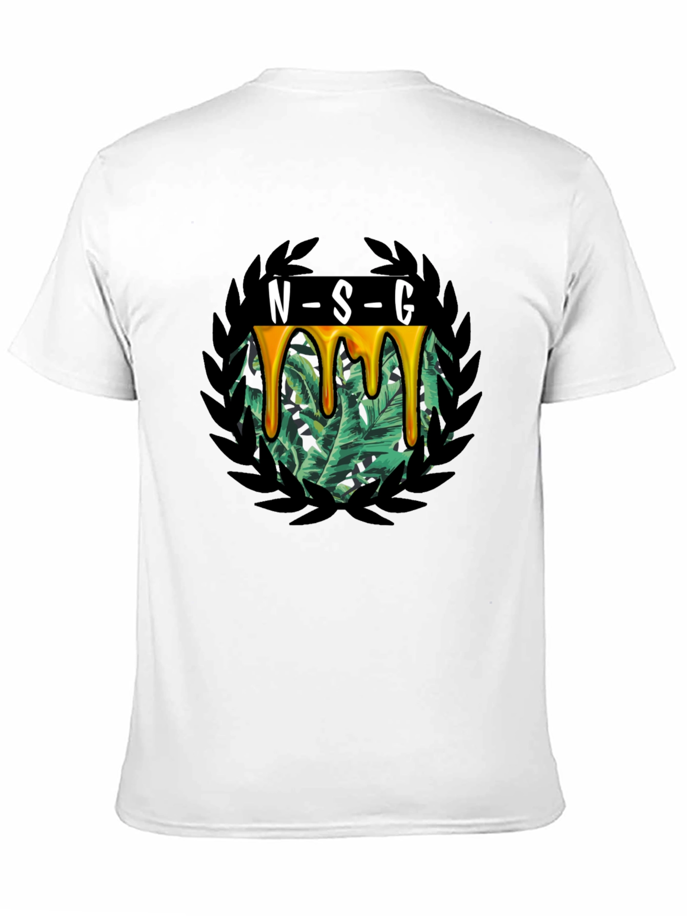 NSG Graphic Print T-Shirt - Black