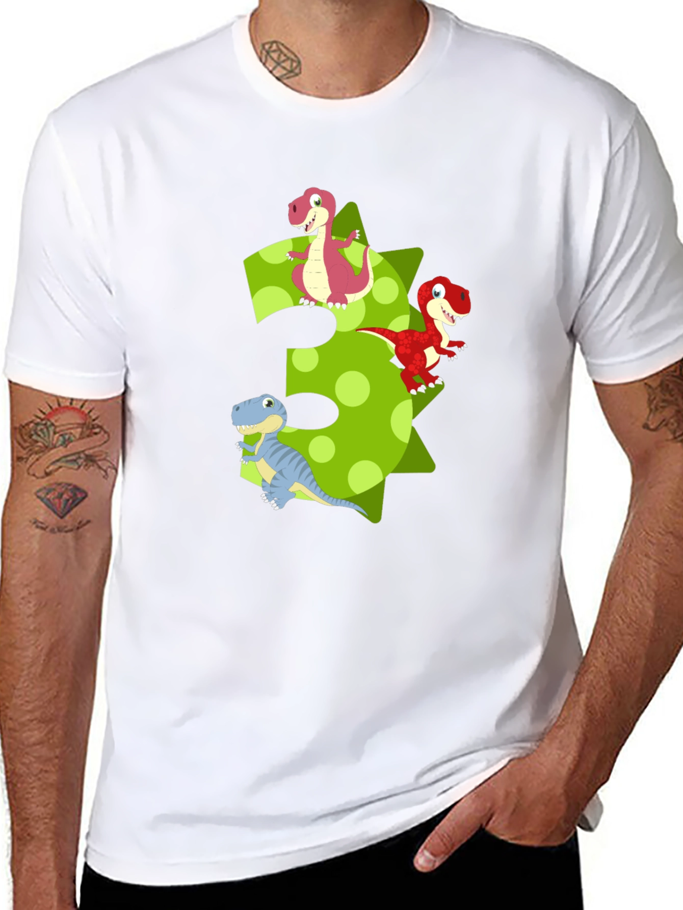 Dinosaur 3rd Birthday T-Shirt