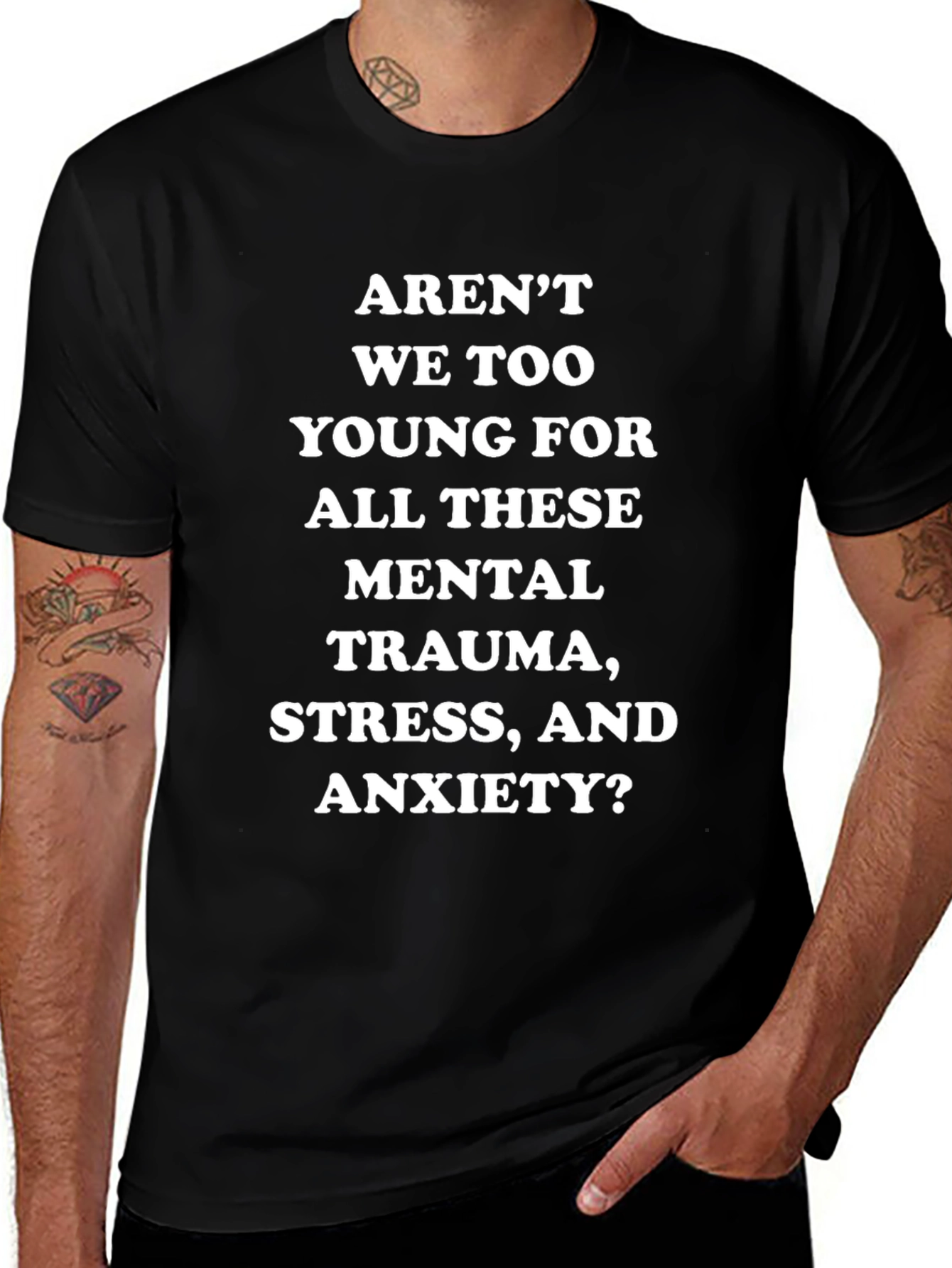 Mental Trauma Stress Anxiety T-Shirt
