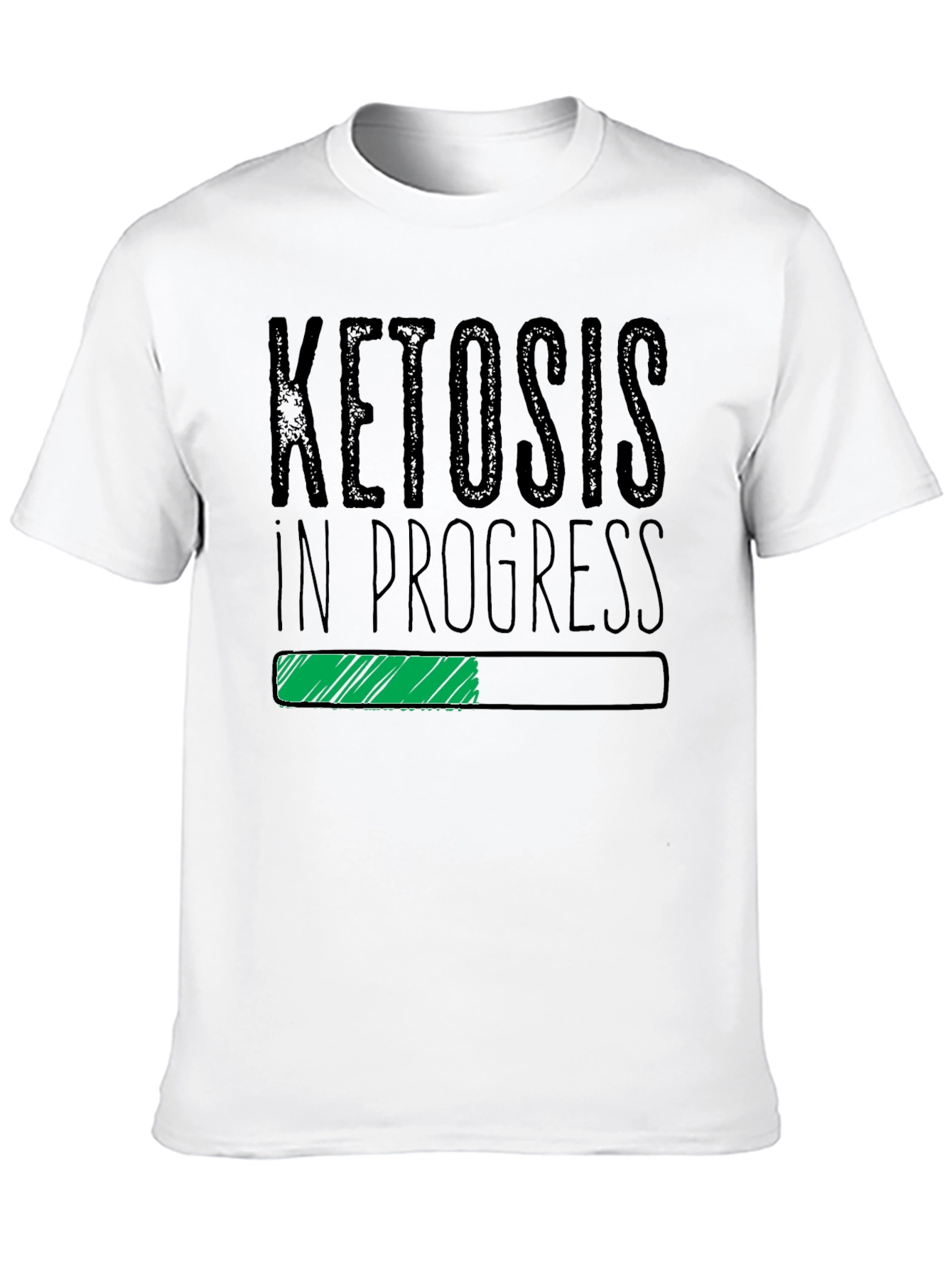 Ketosis In Progress Graphic Tee - Black