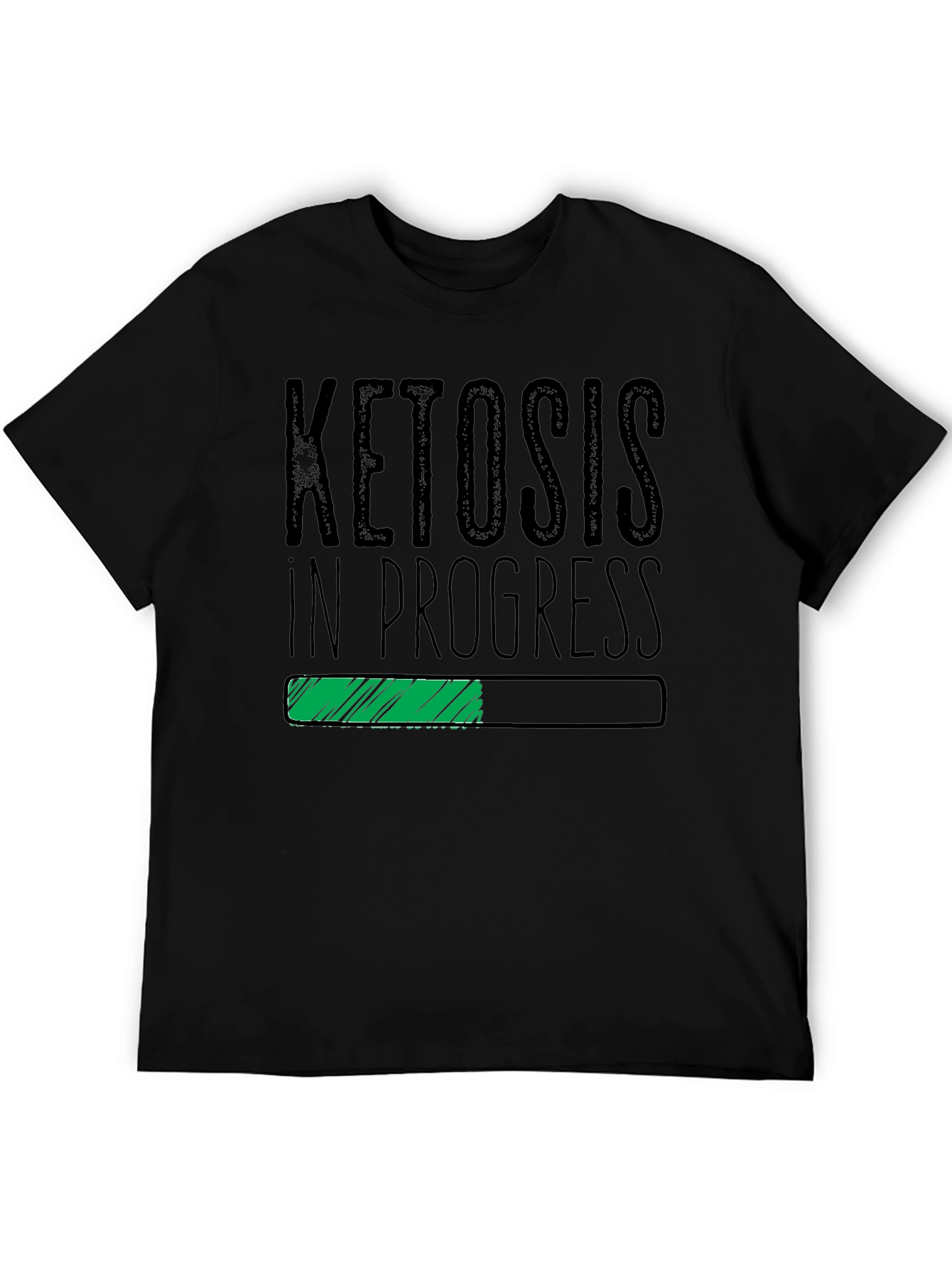 Ketosis In Progress Graphic Tee - Black