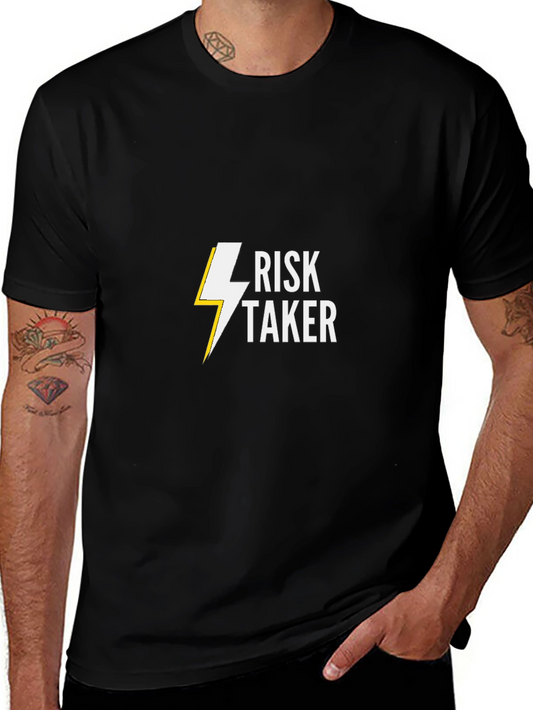 Risk Taker Graphic Tee - Black