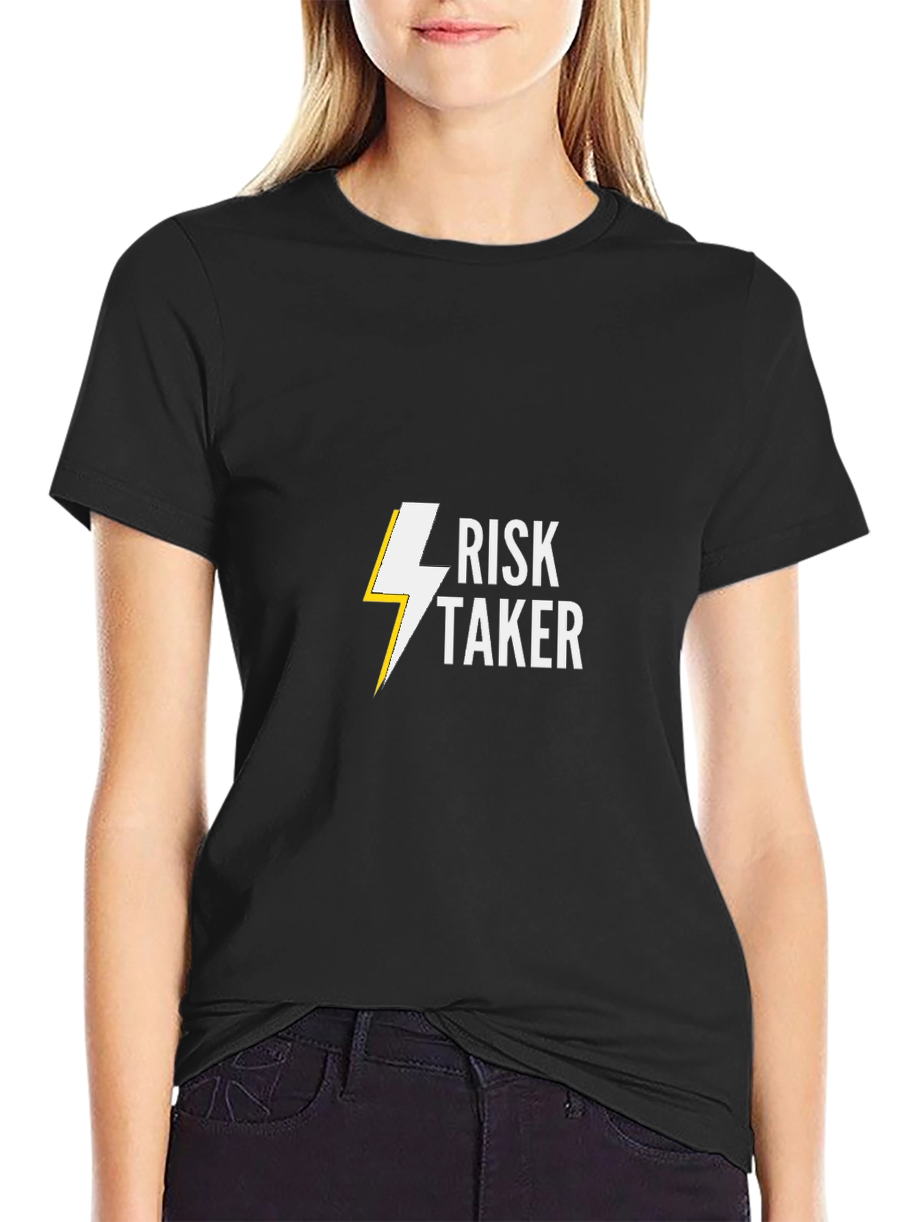 Risk Taker Graphic Tee - Black