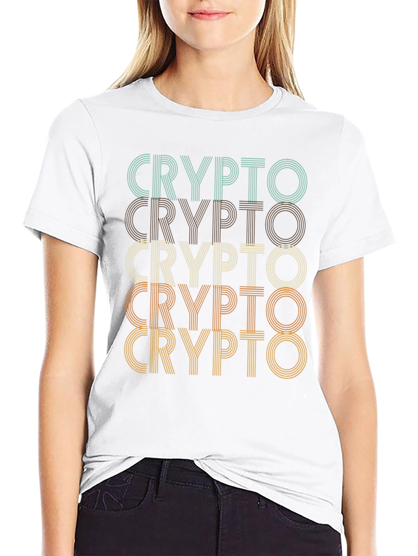 Retro Crypto T-Shirt - Bitcoin Fan Tee