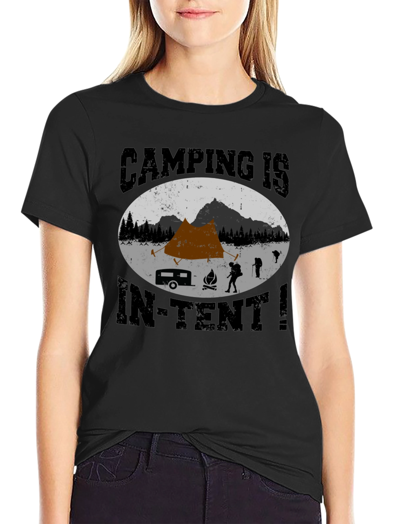 Camping Is In-Tent T-Shirt - Adventure Tee