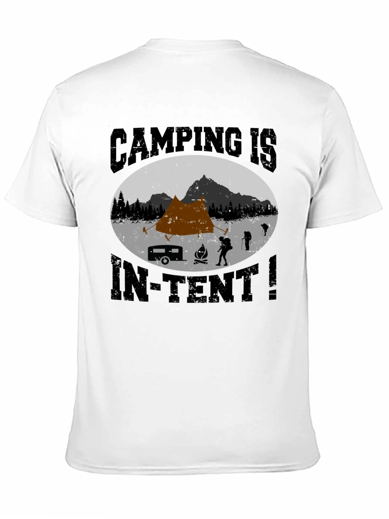 Camping Is In-Tent T-Shirt - Adventure Tee
