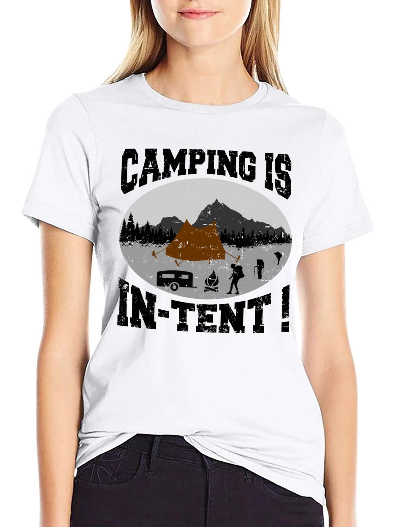 Camping Is In-Tent T-Shirt - Adventure Tee