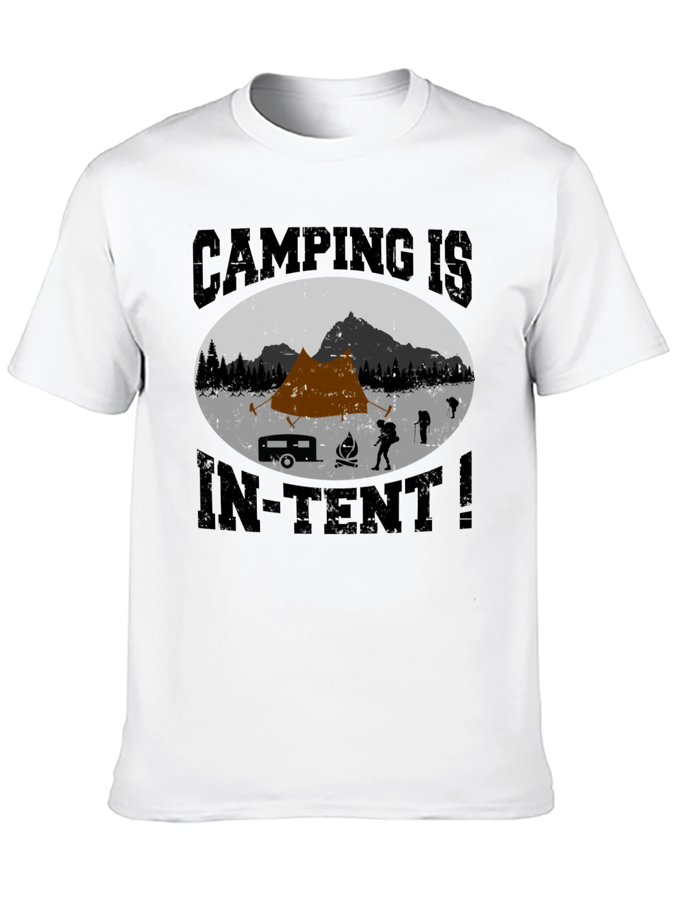 Camping Is In-Tent T-Shirt - Adventure Tee