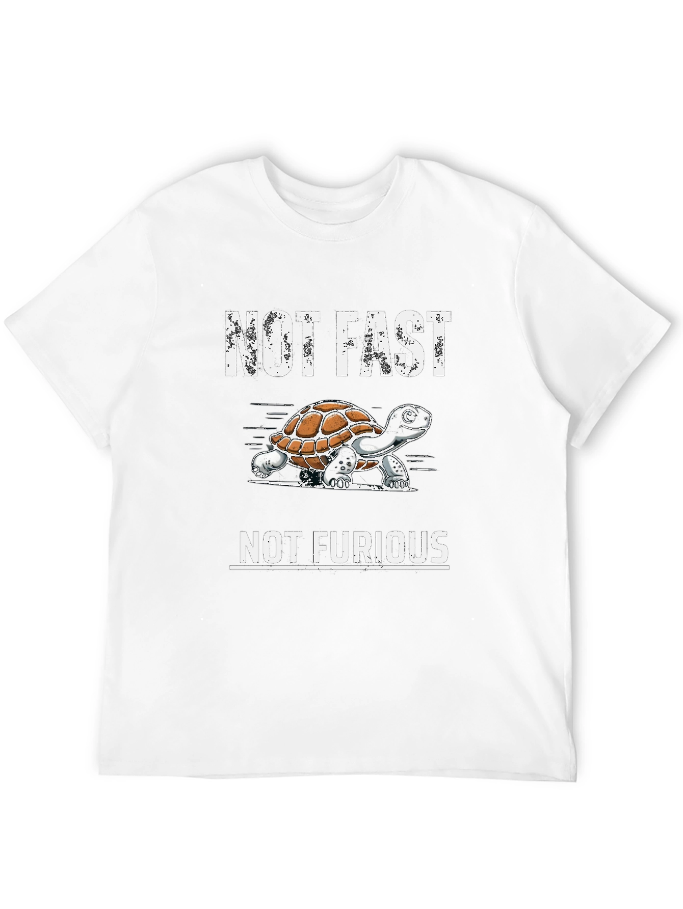 Not Fast Not Furious Turtle T-Shirt