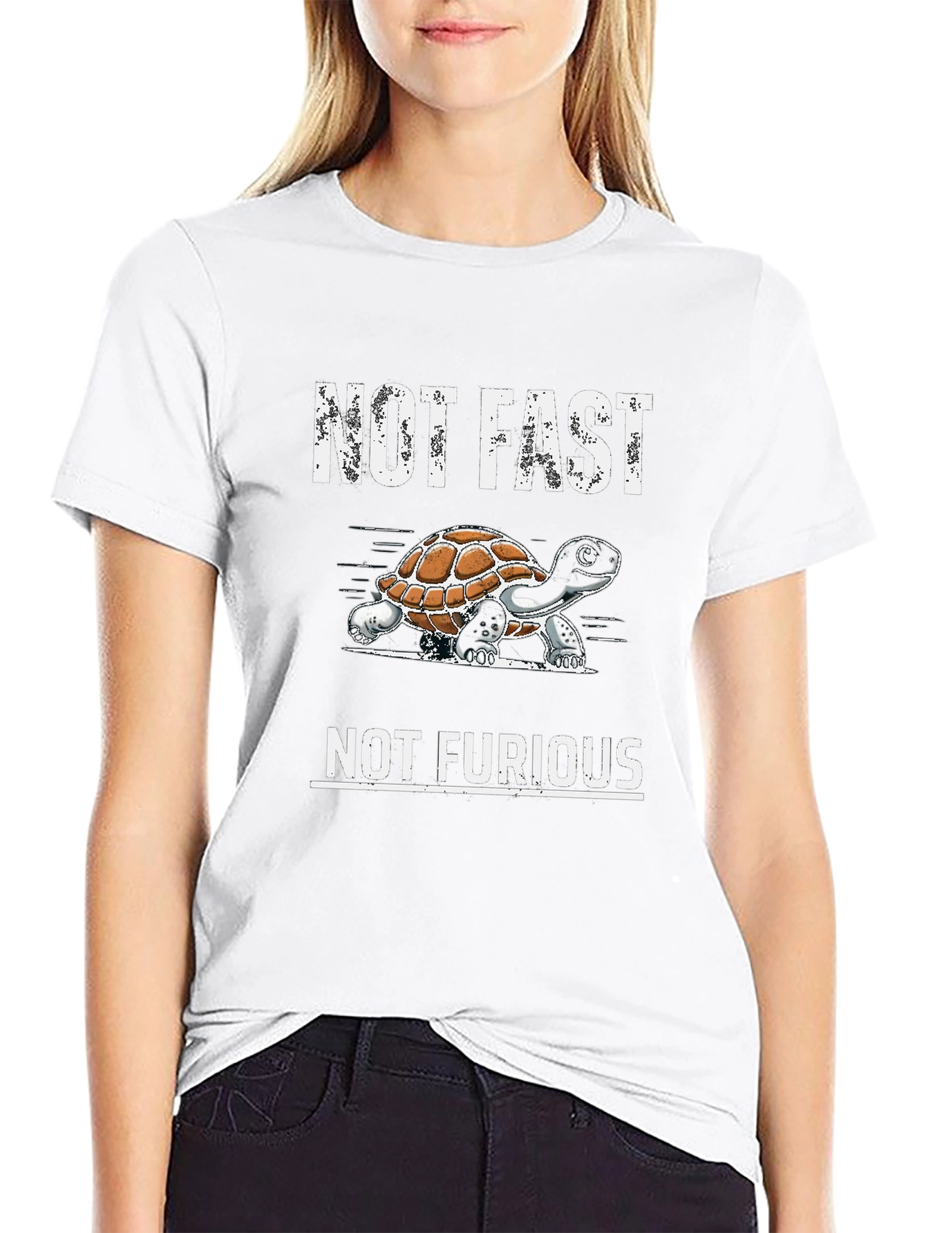Not Fast Not Furious Turtle T-Shirt