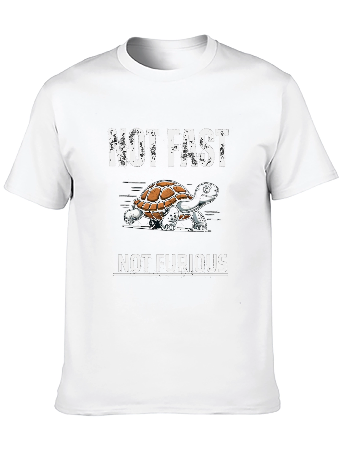 Not Fast Not Furious Turtle T-Shirt
