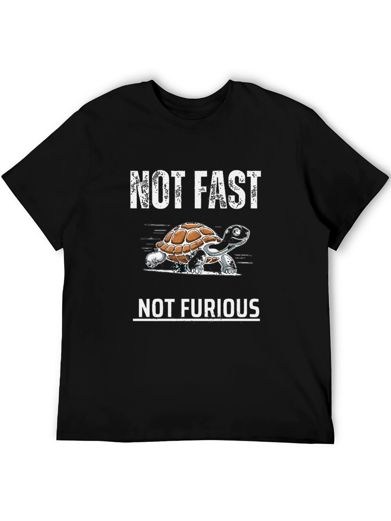 Not Fast Not Furious Turtle T-Shirt
