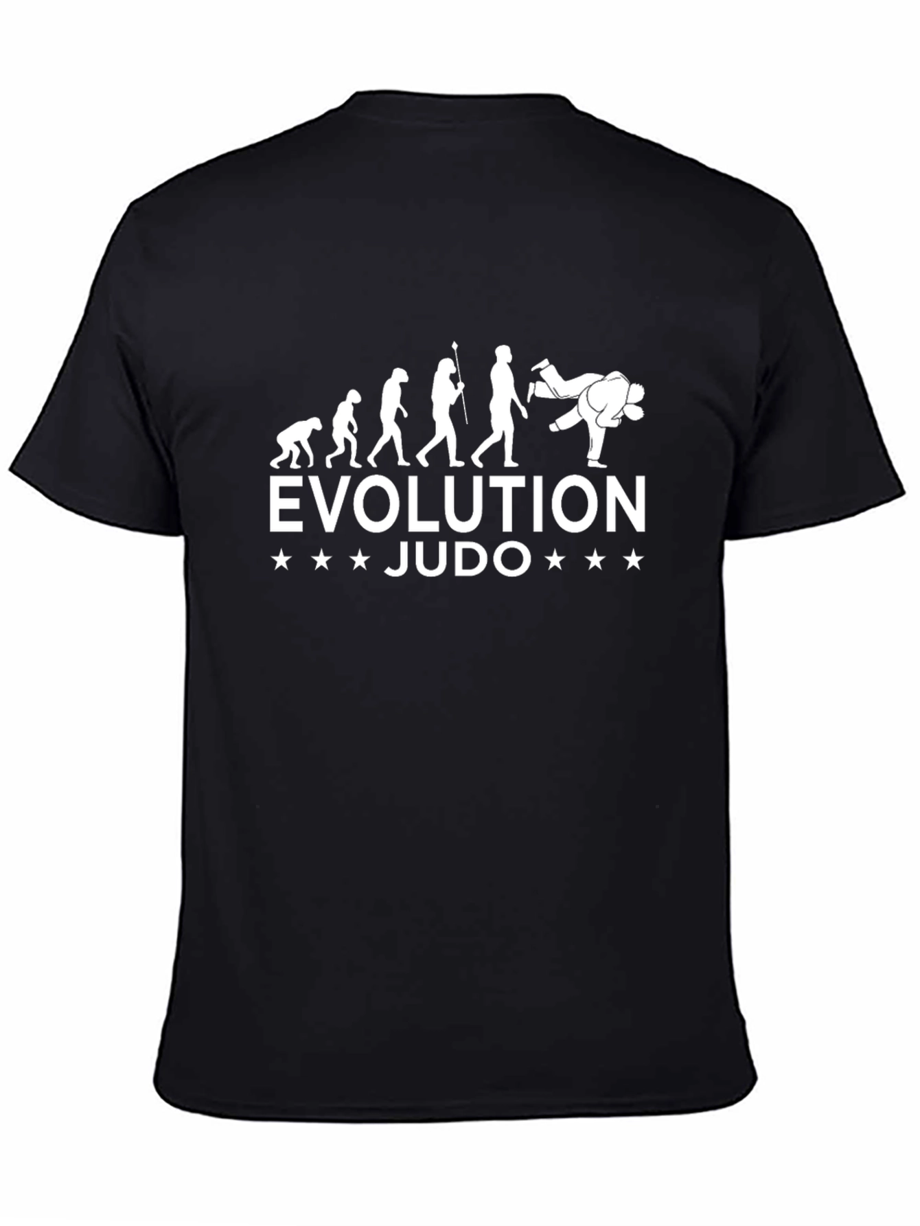 Judo Evolution Black T-Shirt Martial Arts Athlete