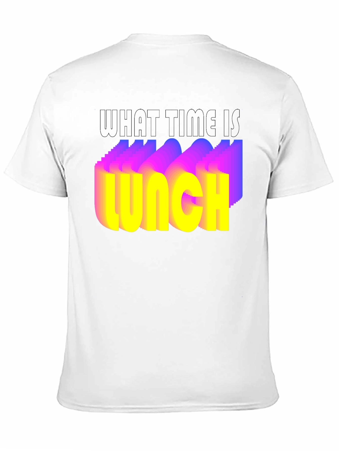 What Time Is Lunch T-Shirt - Funny Foodie Tee