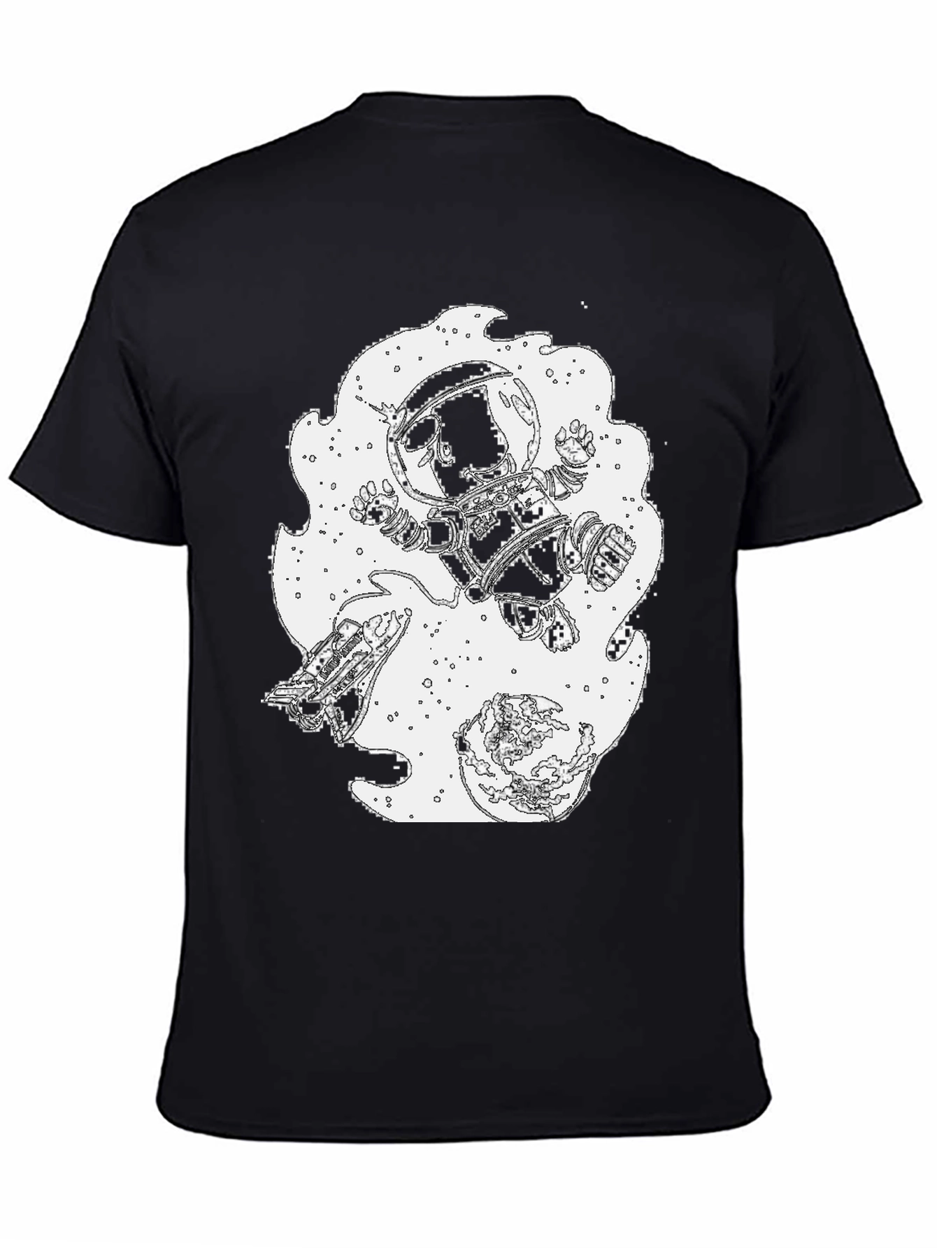Astronaut Graphic Tee - Space Exploration Shirt