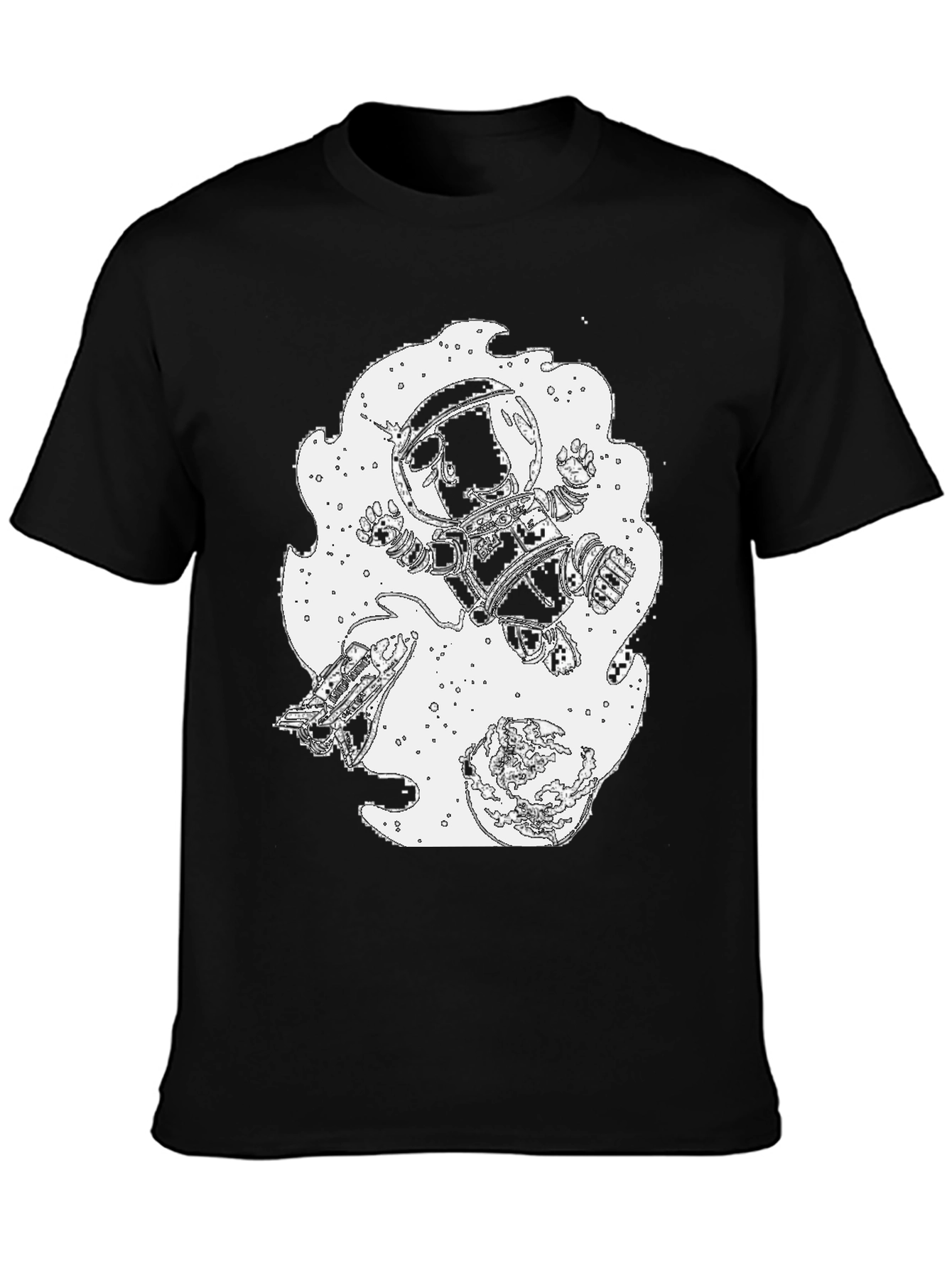 Astronaut Graphic Tee - Space Exploration Shirt