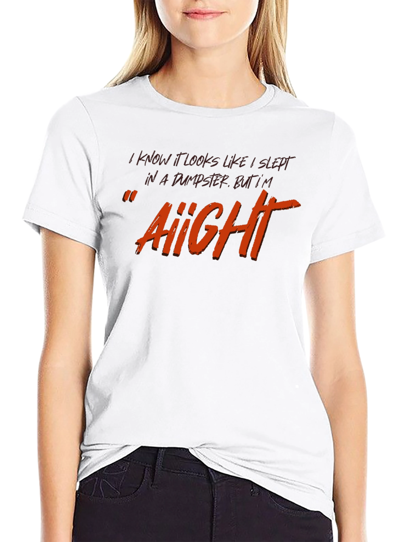 AiiGHT Slogan T-Shirt