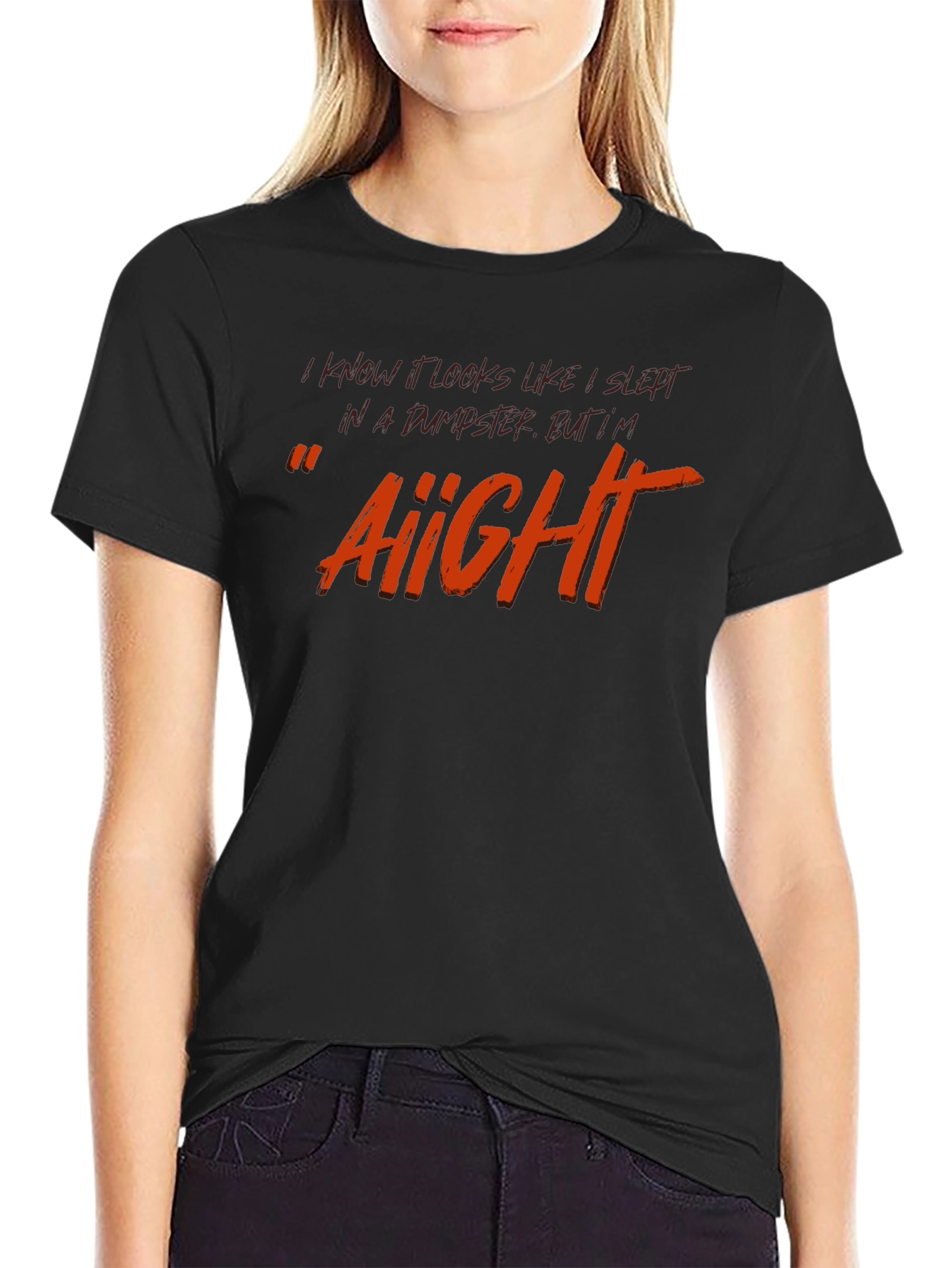 AiiGHT Slogan T-Shirt
