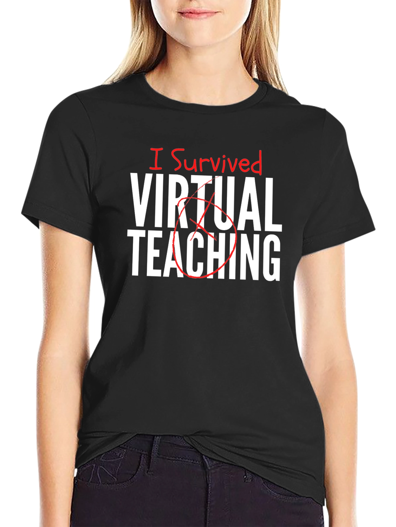 I Survived Virtual Teaching T-Shirt