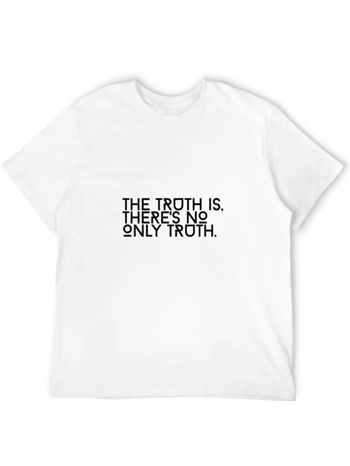 The Truth Is T-Shirt - Black