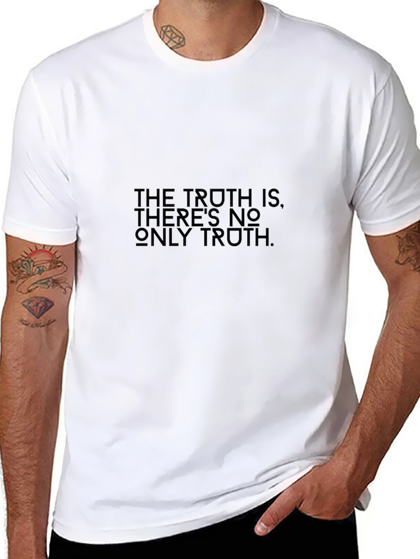 The Truth Is T-Shirt - Black