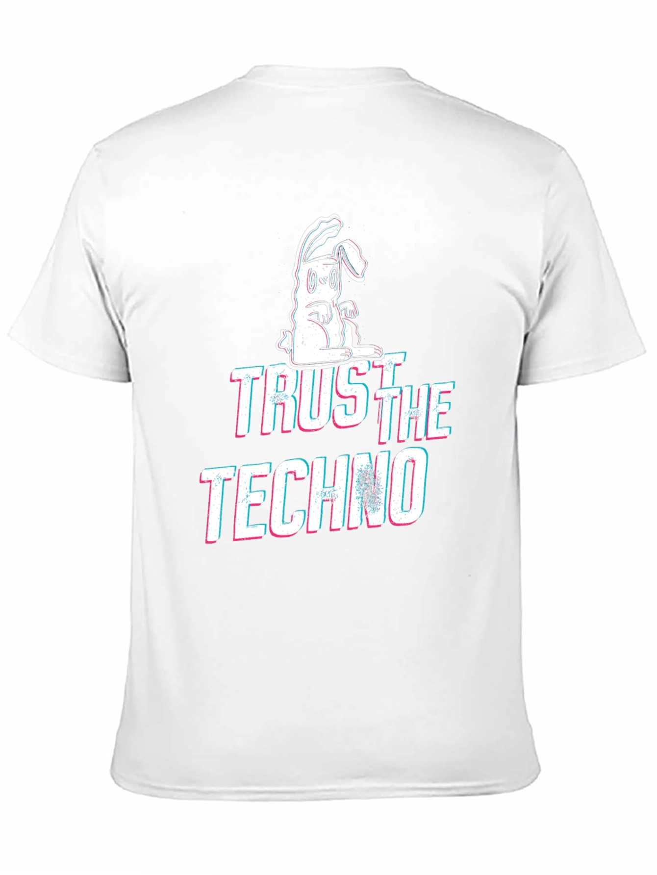 Trust the Techno Black Graphic T-Shirt