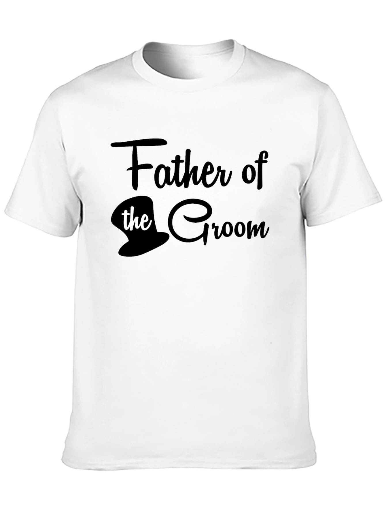 Father of the Groom T-Shirt - Black
