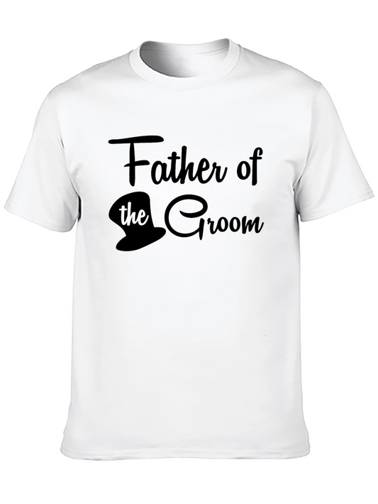 Father of the Groom T-Shirt - Black