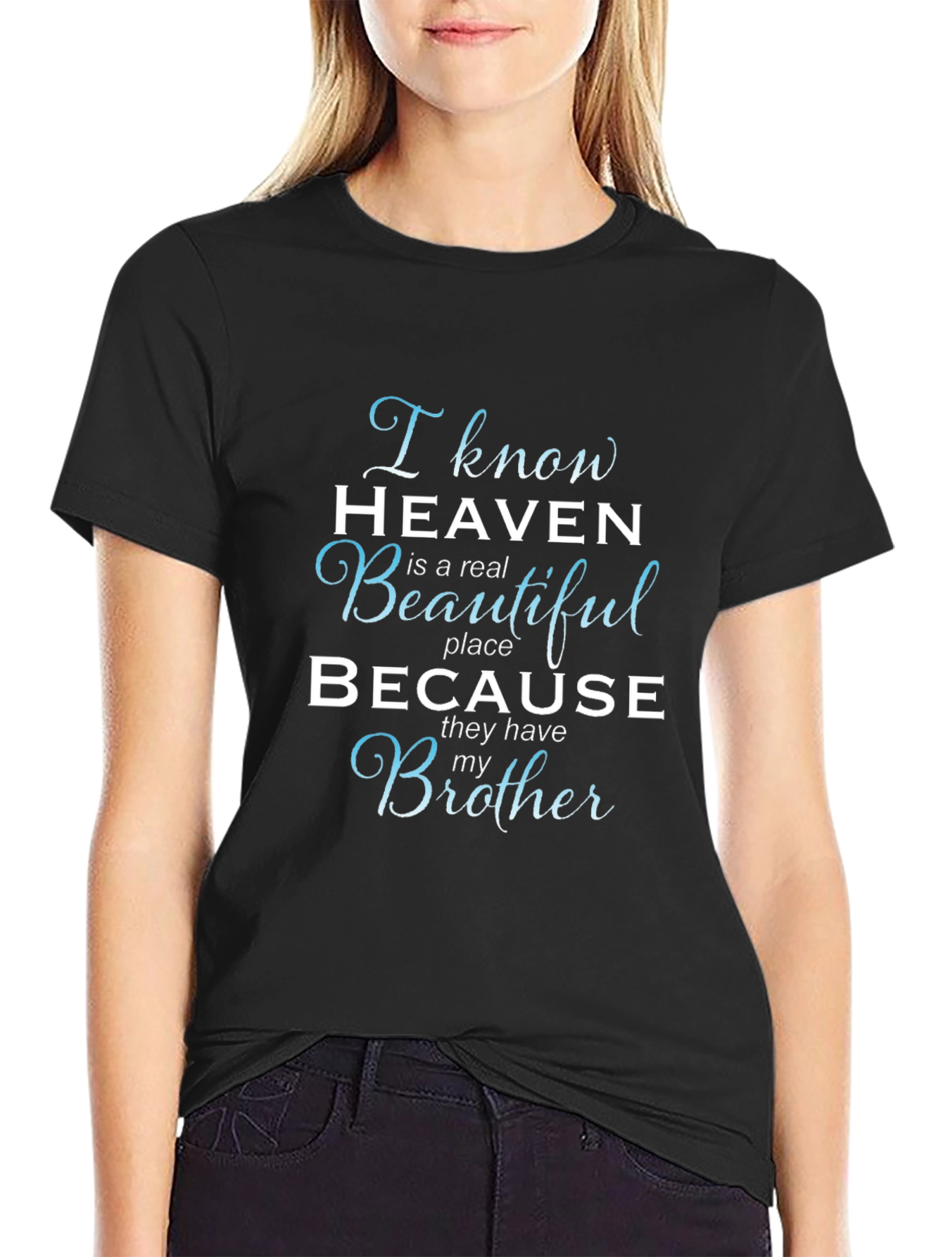 Brother in Heaven Memorial T-Shirt