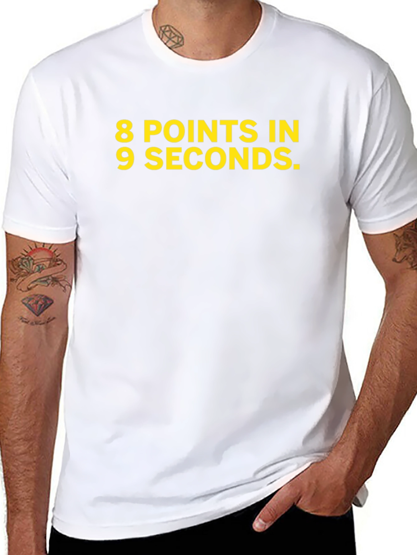 8 Points in 9 Seconds Graphic T-Shirt