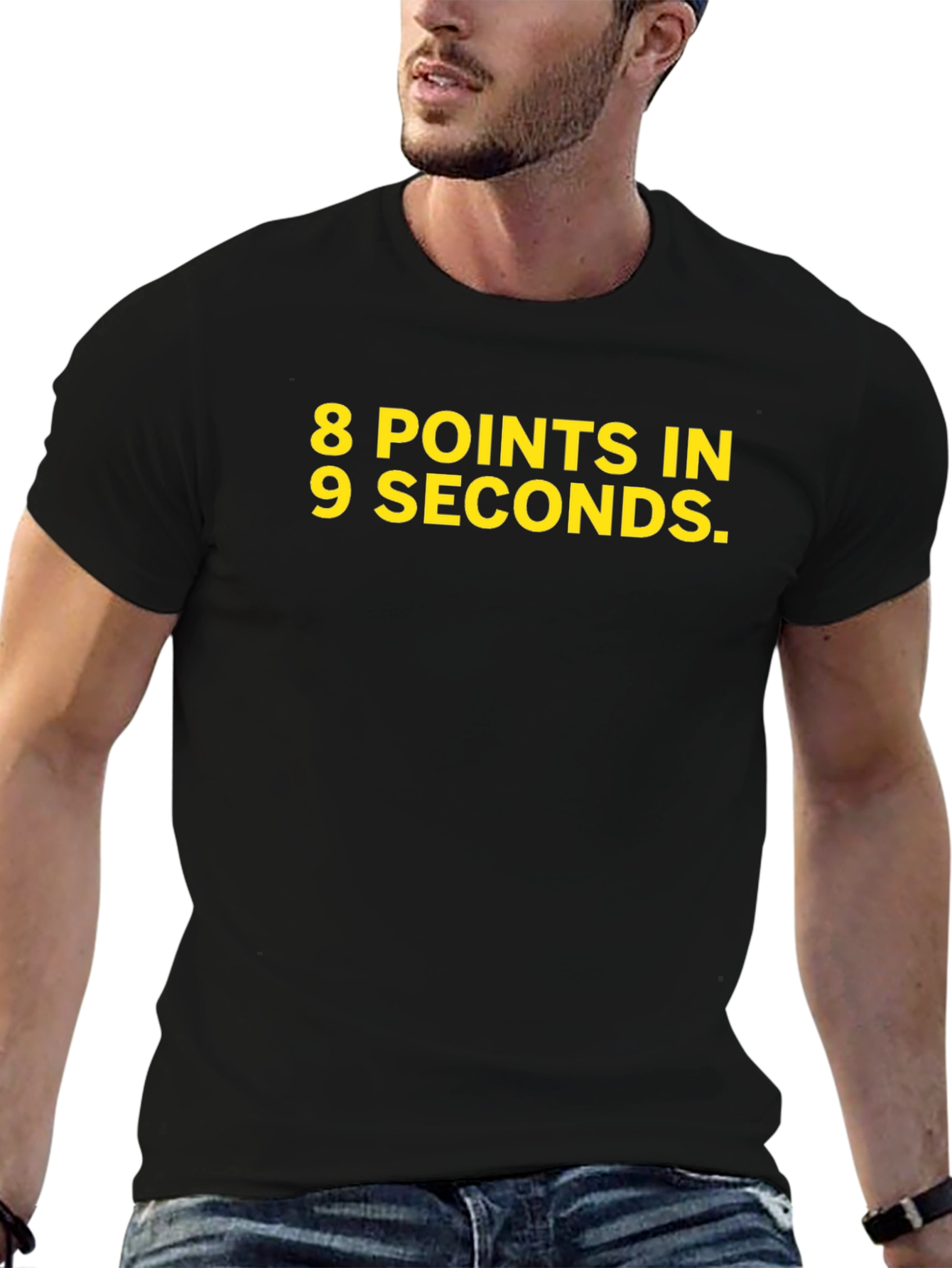 8 Points in 9 Seconds Graphic T-Shirt