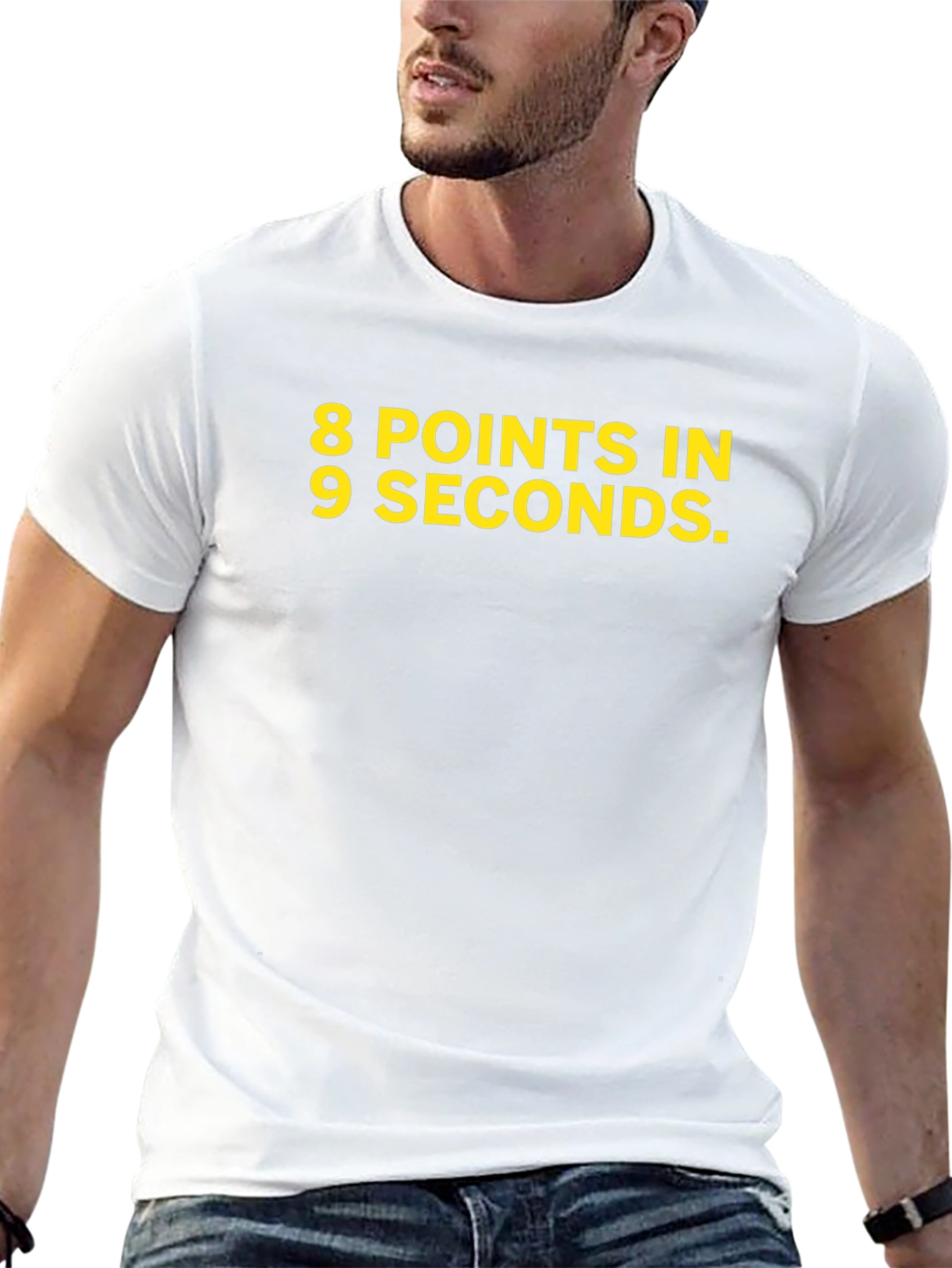 8 Points in 9 Seconds Graphic T-Shirt