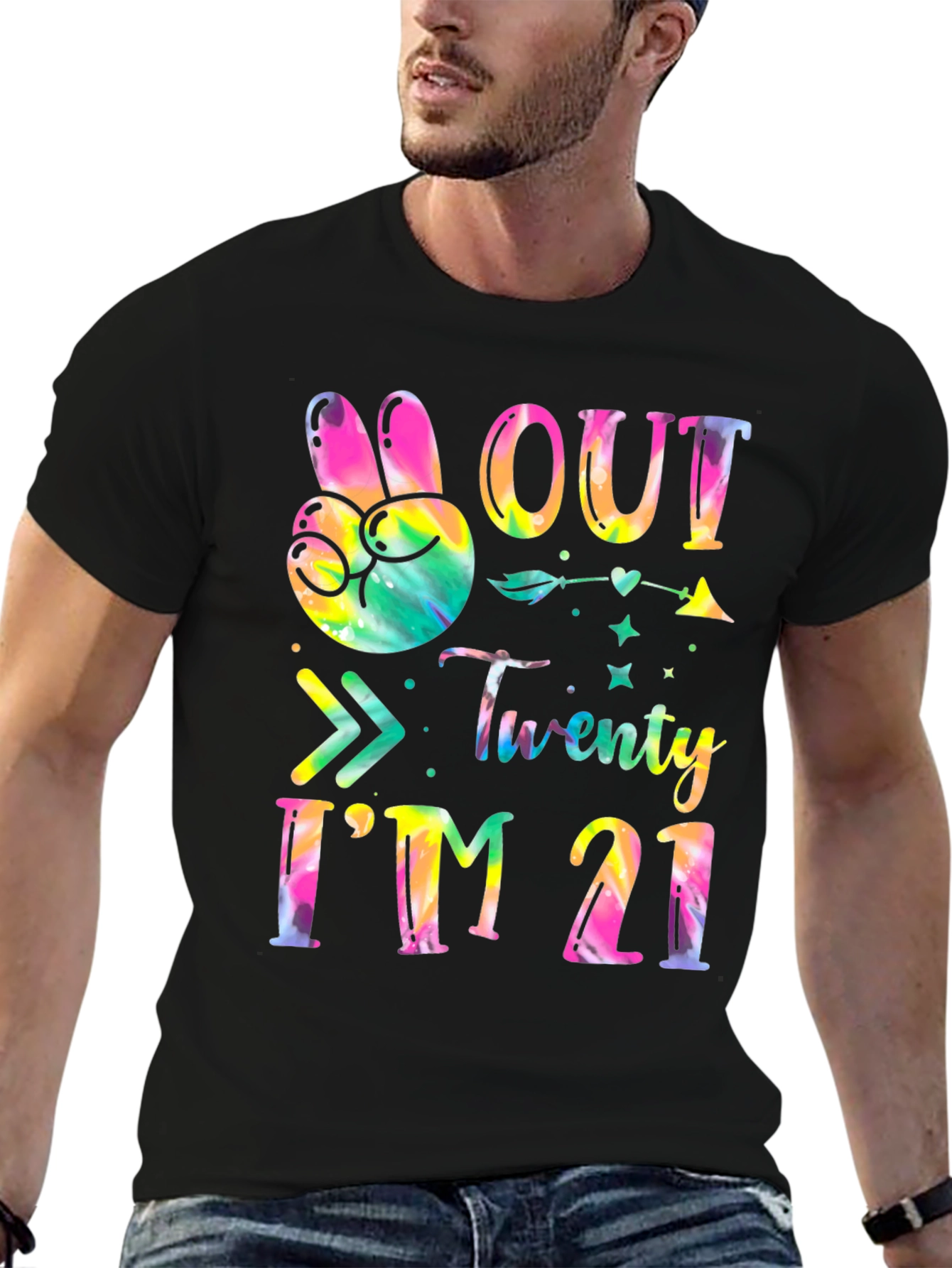 Peace Out Twenty Im 21 T-Shirt