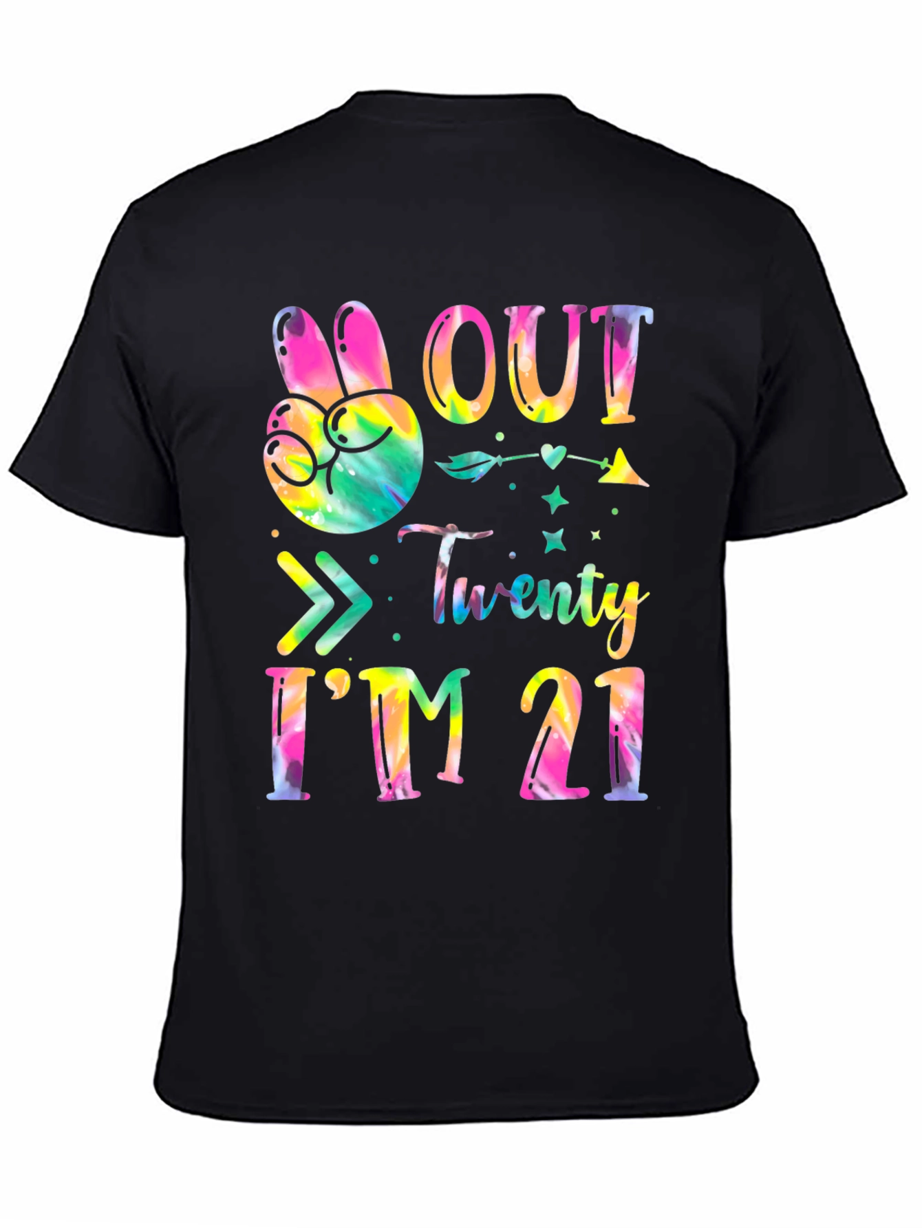 Peace Out Twenty Im 21 T-Shirt