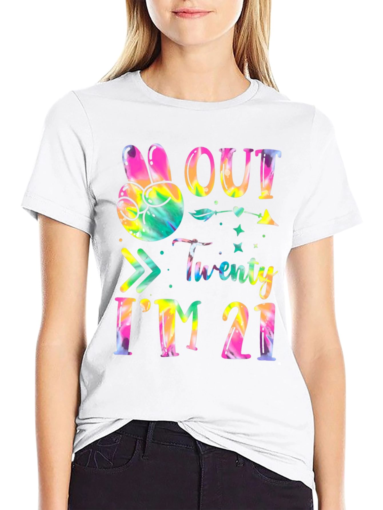 Peace Out Twenty Im 21 T-Shirt