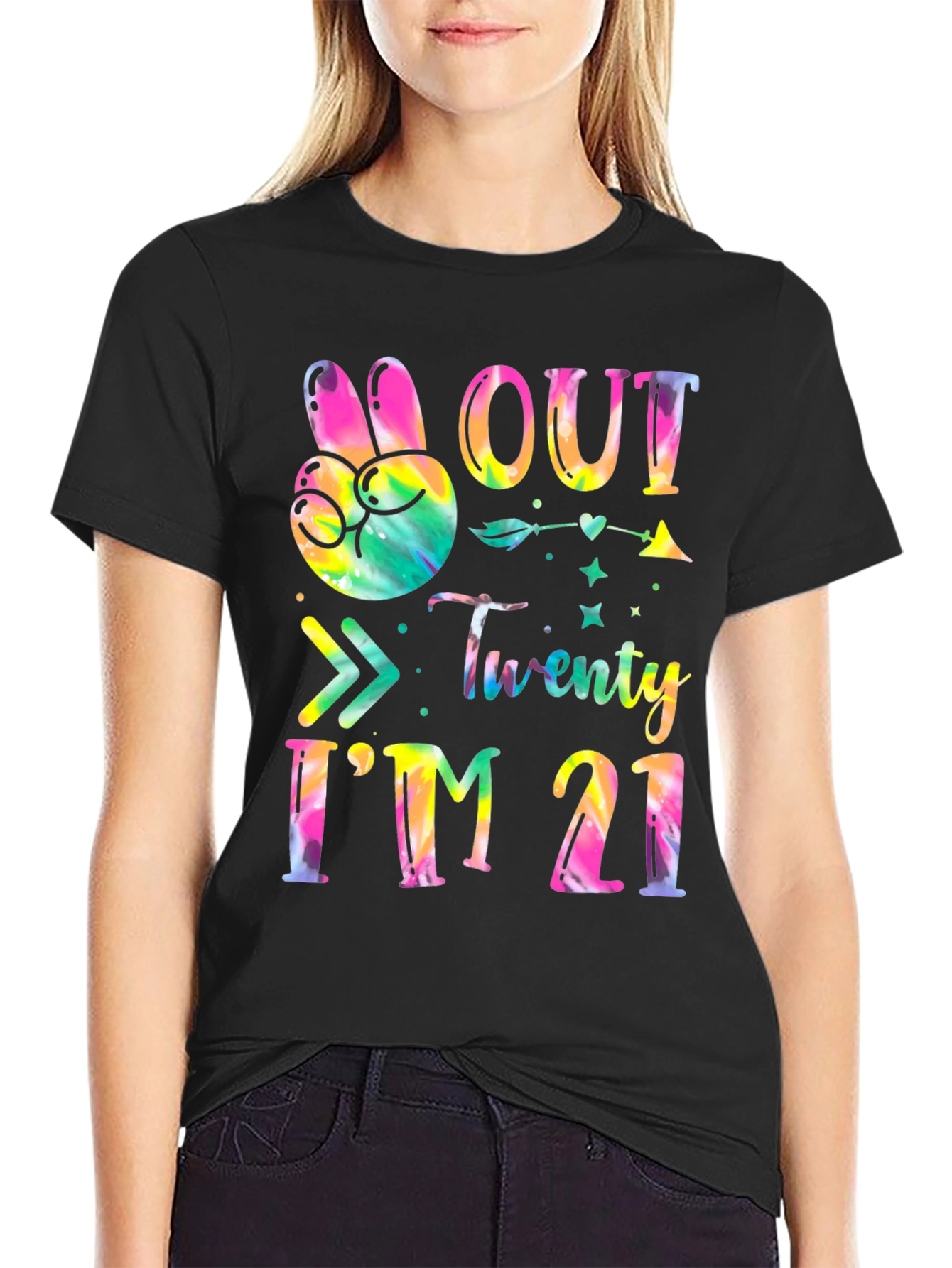 Peace Out Twenty Im 21 T-Shirt