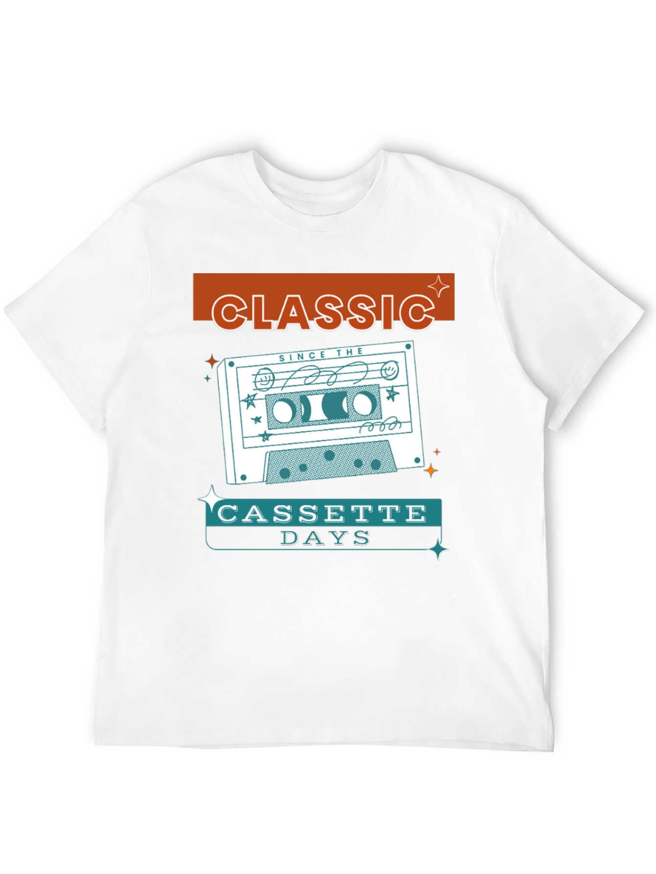 Classic Cassette Days T-Shirt - Retro Music Tee