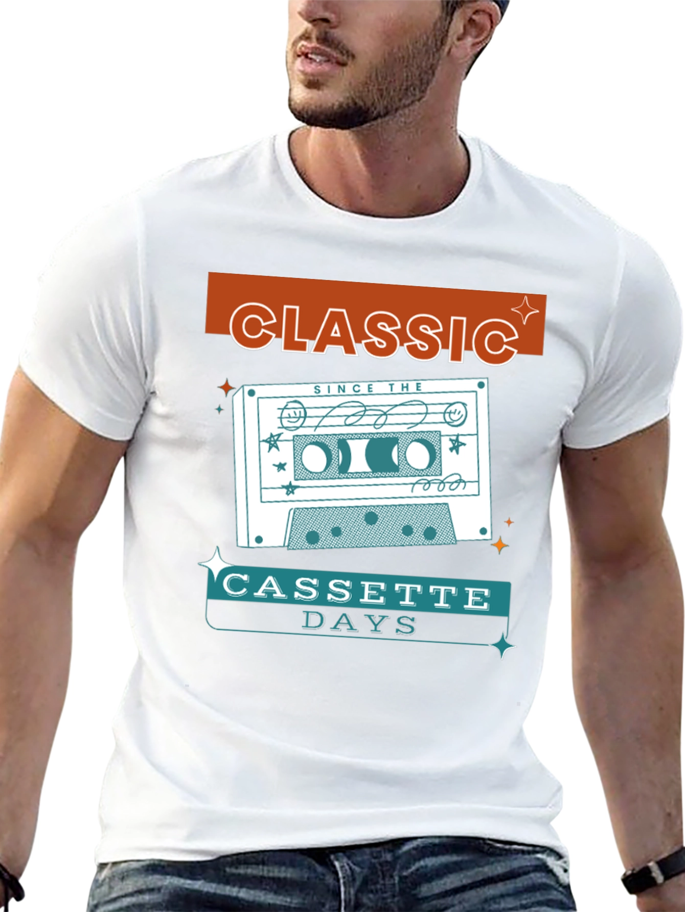 Classic Cassette Days T-Shirt - Retro Music Tee