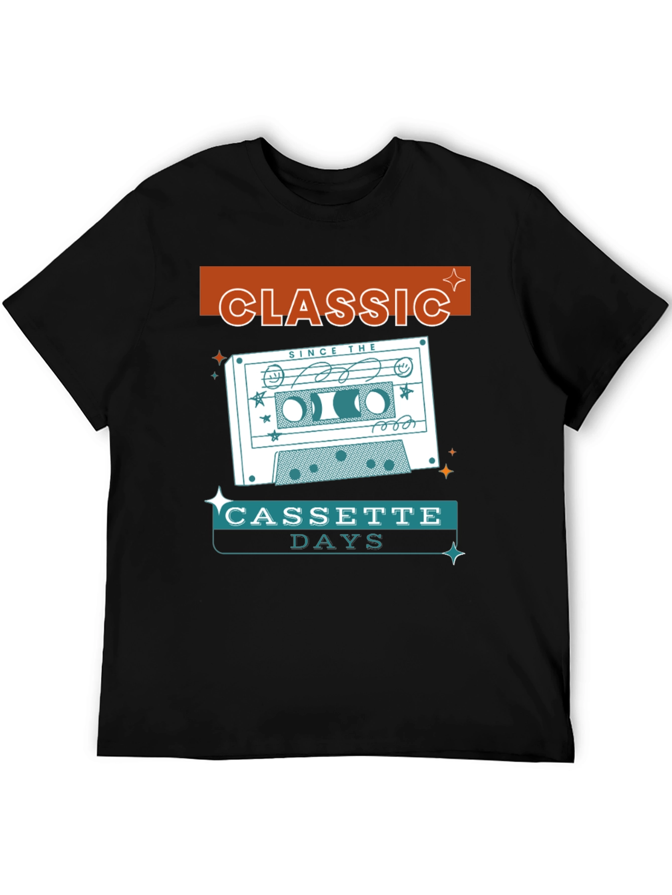 Classic Cassette Days T-Shirt - Retro Music Tee