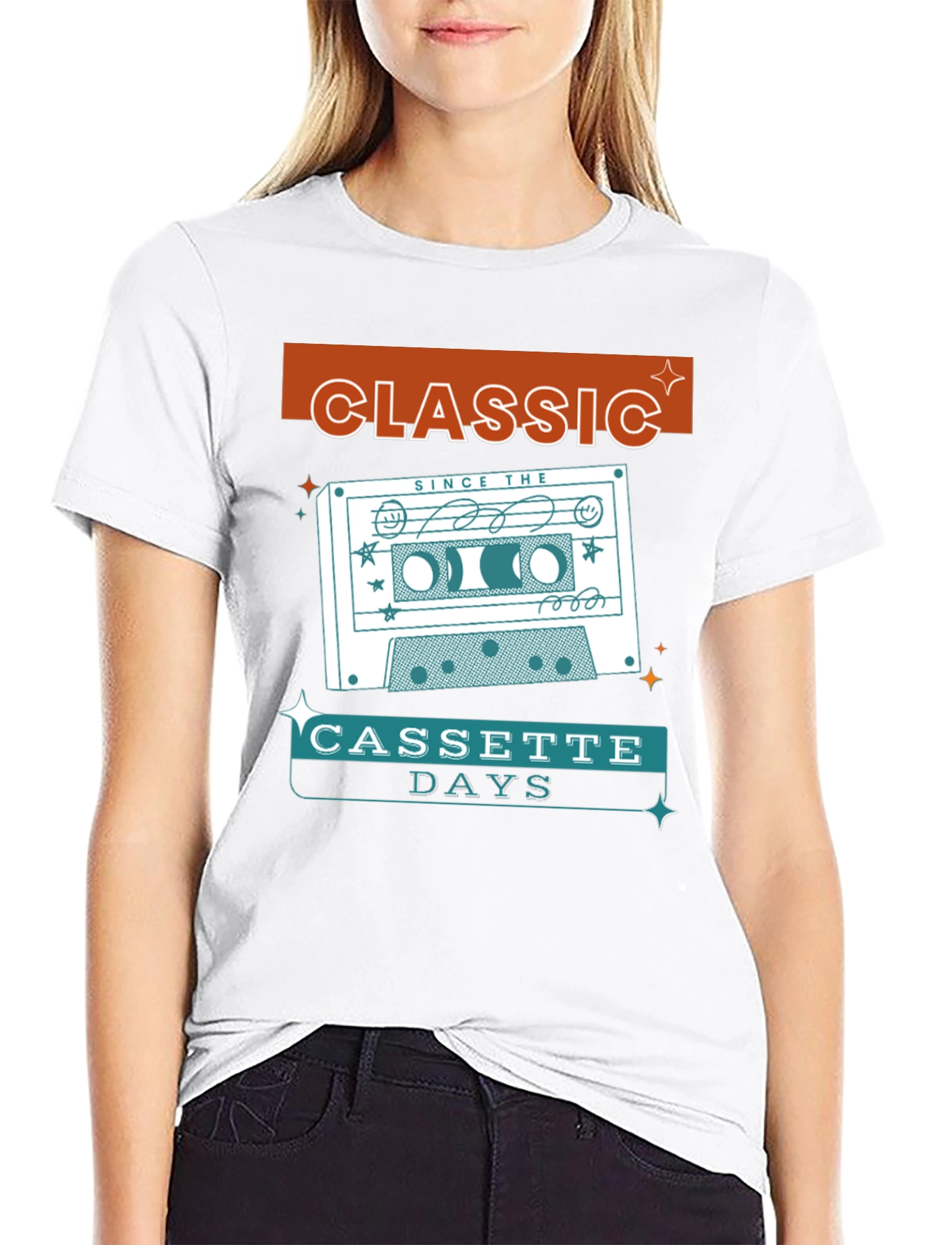 Classic Cassette Days T-Shirt - Retro Music Tee