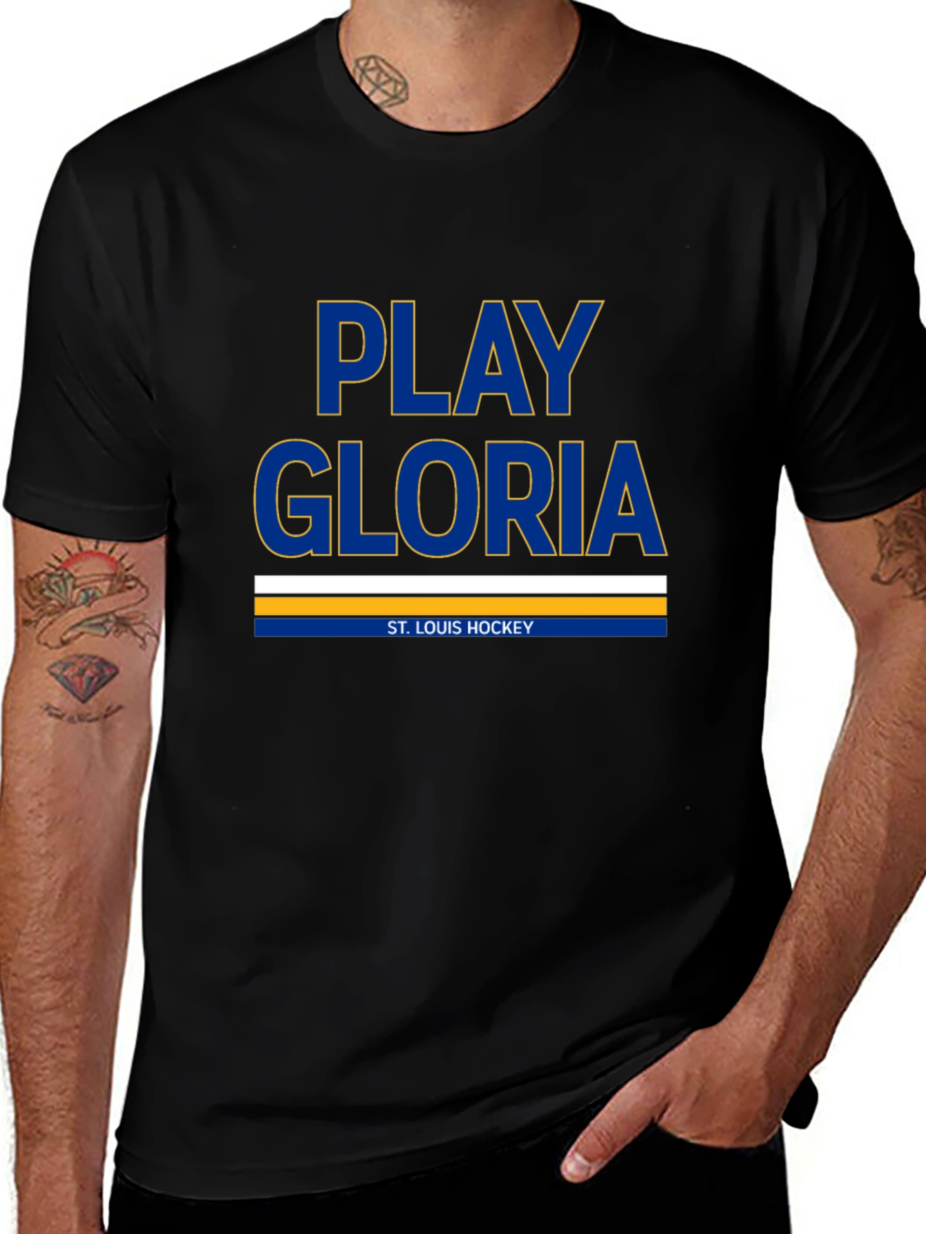Play Gloria St. Louis Hockey T-Shirt