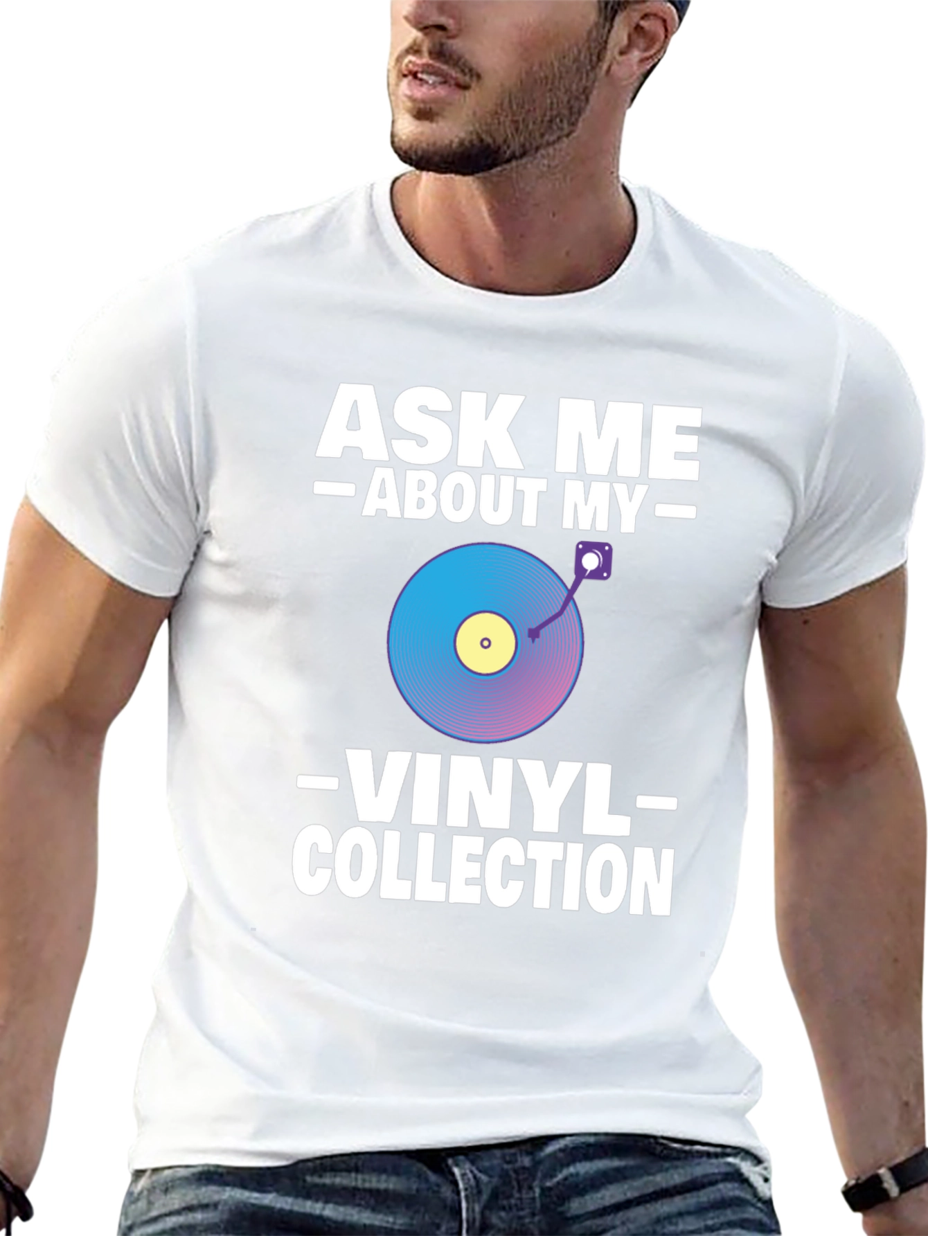 Ask Me About My Vinyl Collection T-Shirt
