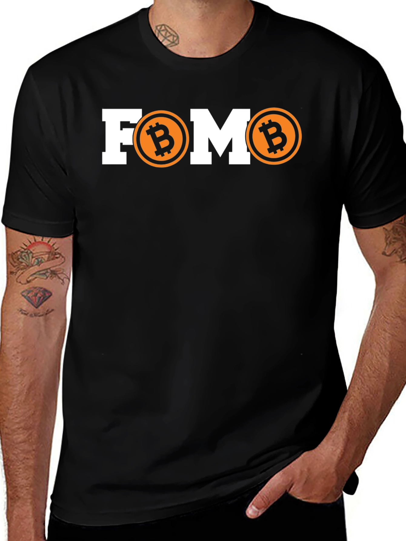 FOMO Bitcoin Cryptocurrency T-Shirt