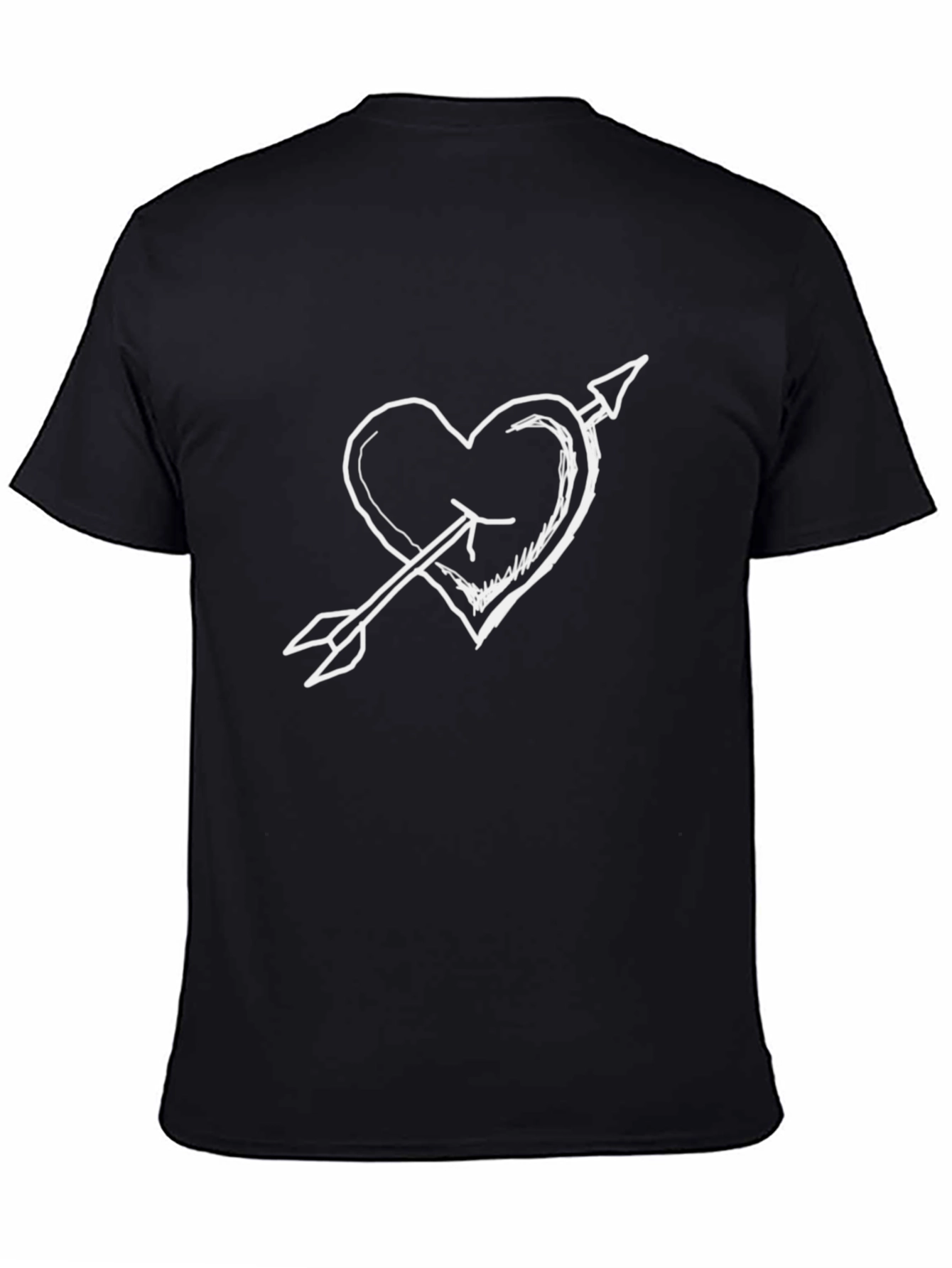 Heart Arrow T-Shirt - Trendy Graphic Tee
