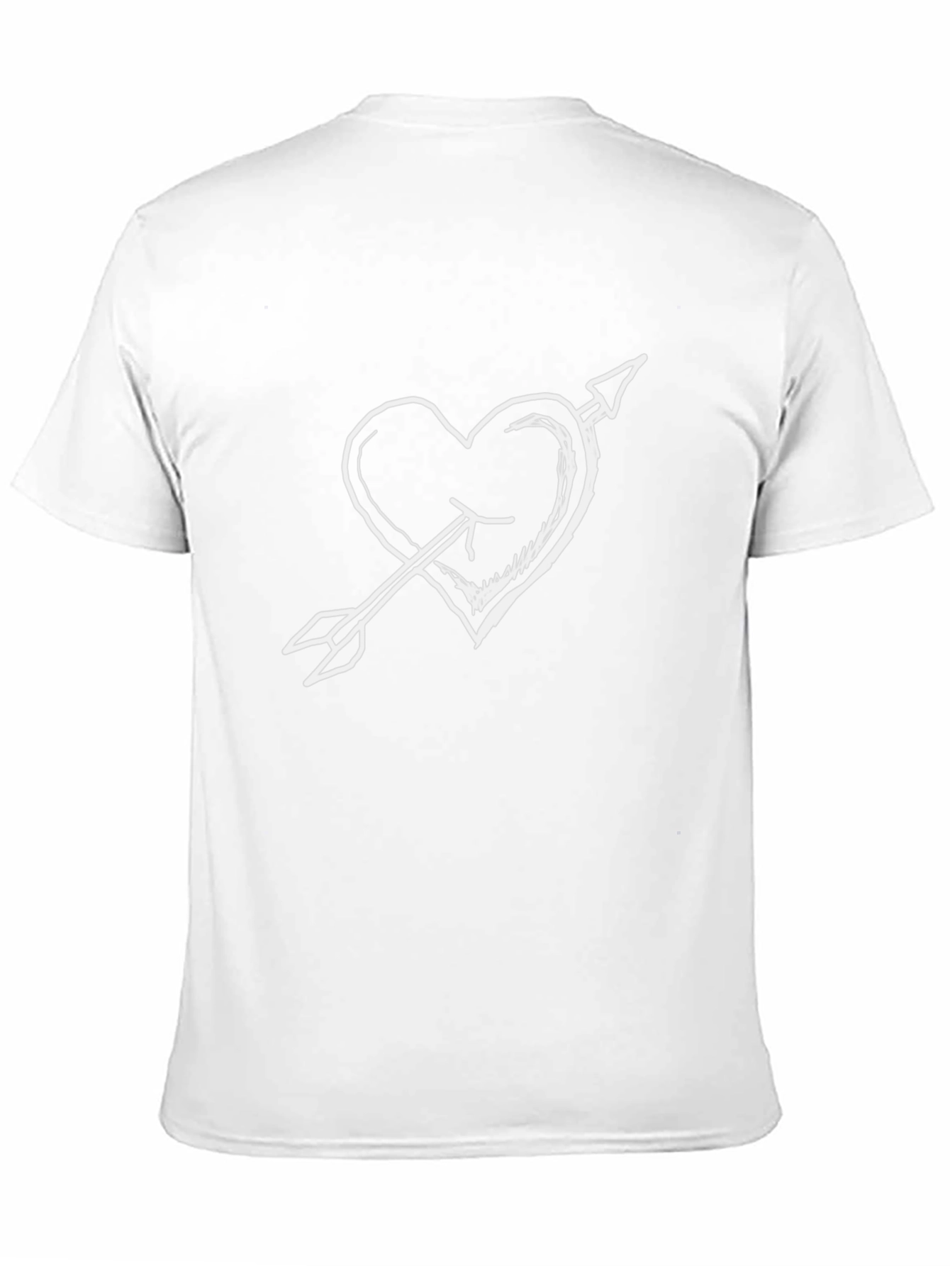 Heart Arrow T-Shirt - Trendy Graphic Tee