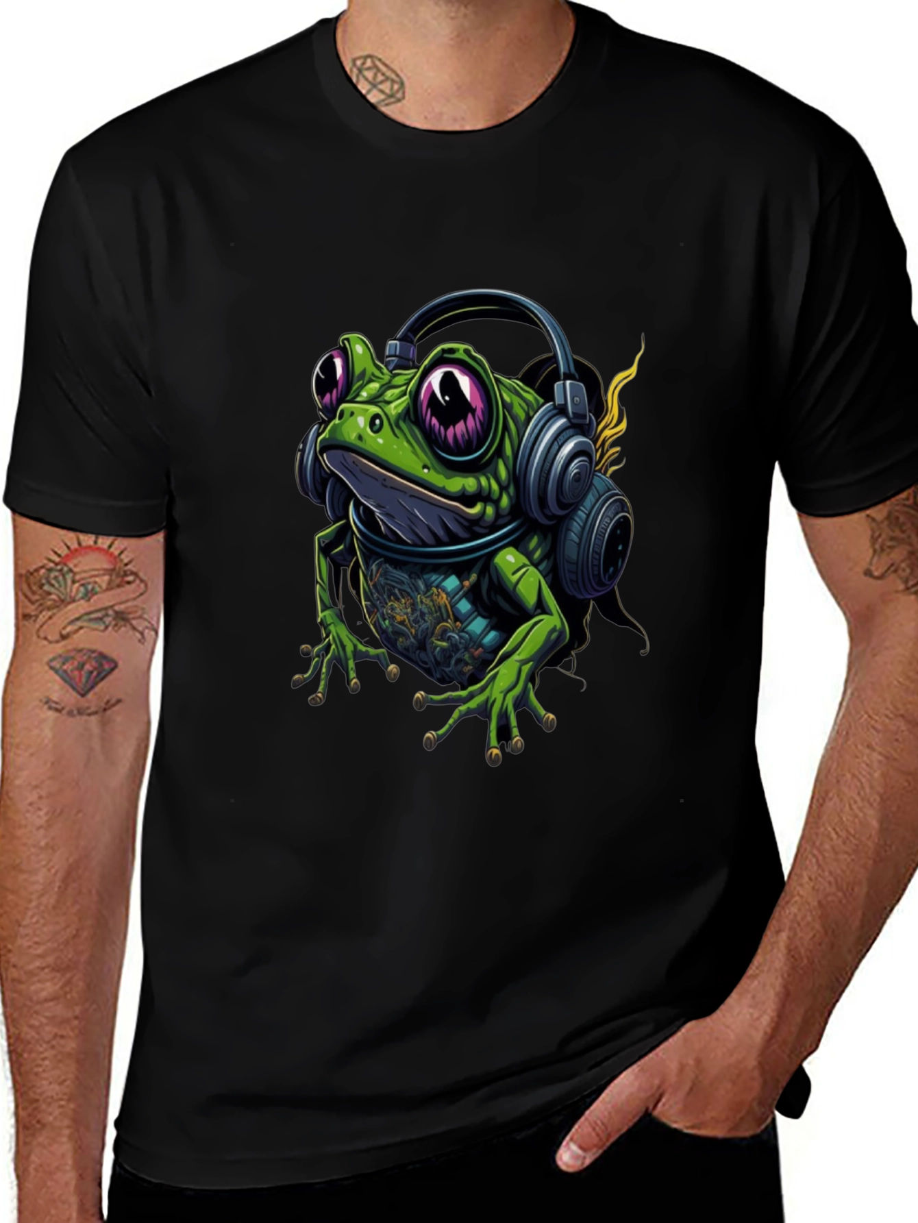 Frog DJ Graphic Tee