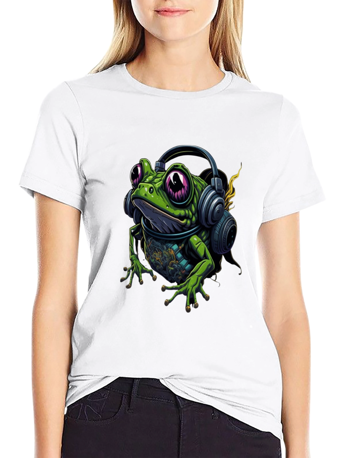 Frog DJ Graphic Tee