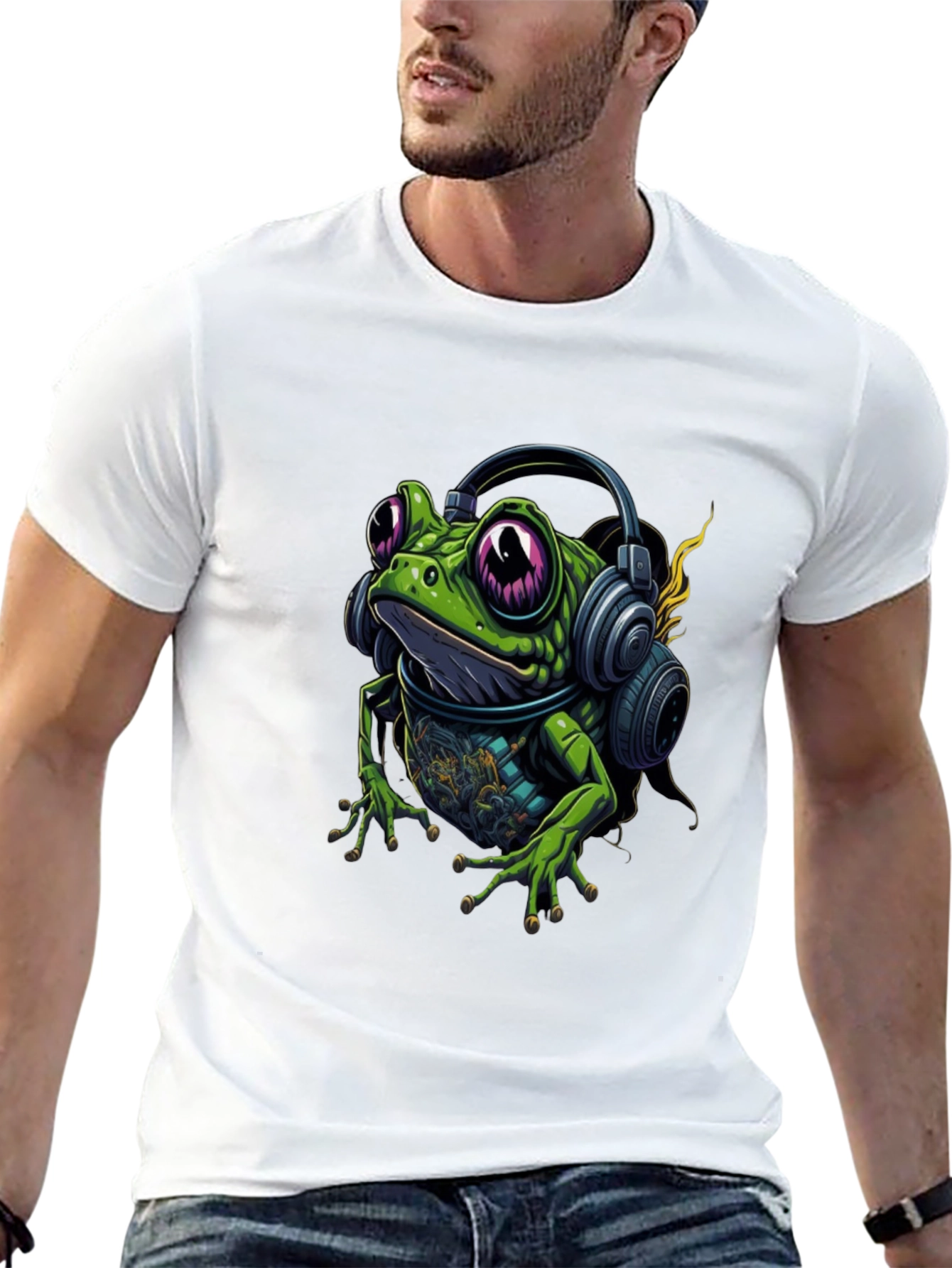 Frog DJ Graphic Tee